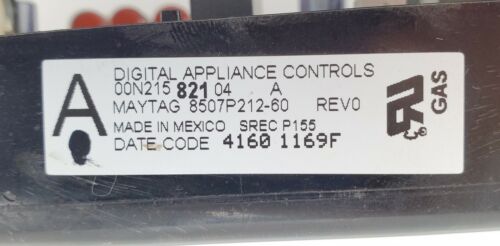 Maytag Range Control  WP74009217 8507P212-60