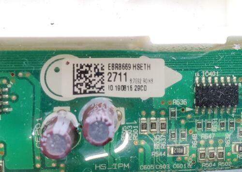 New OEM  LG Washer Control  Board EBR86692711