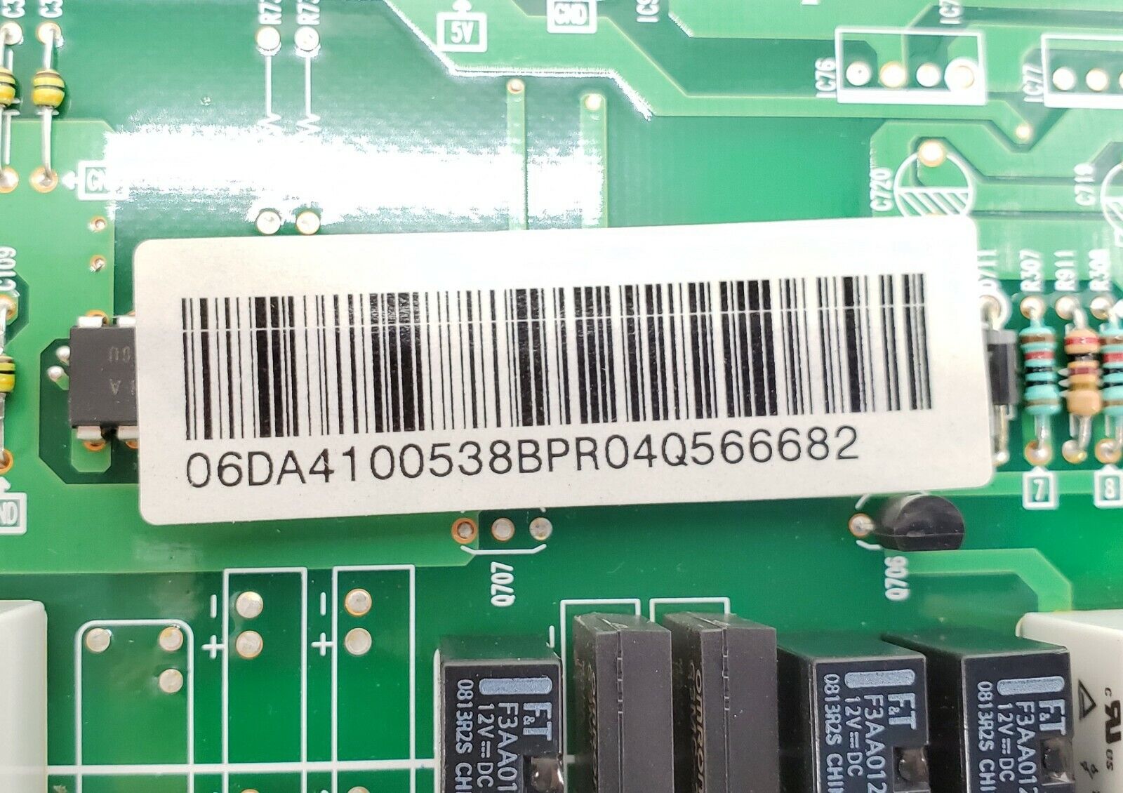 Samsung Refrigerator Control DA41-00538B