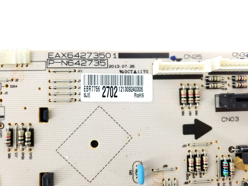 OEM LG Range Control Board EBR77562702