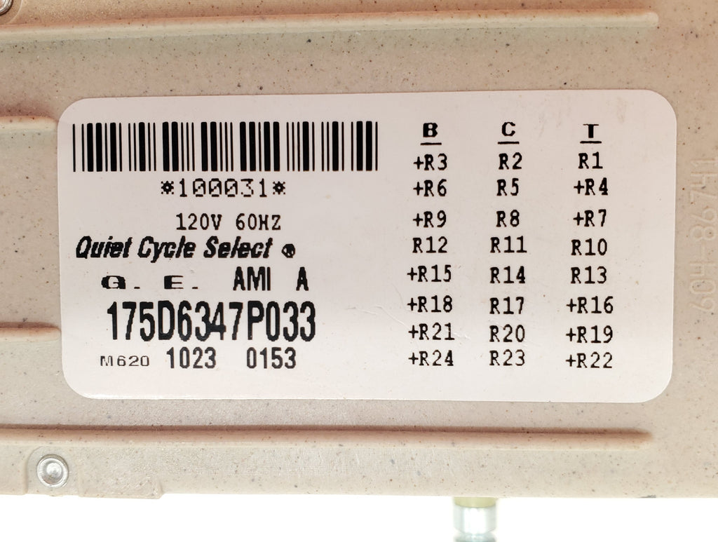 GE Washer Timer 175D6347P033