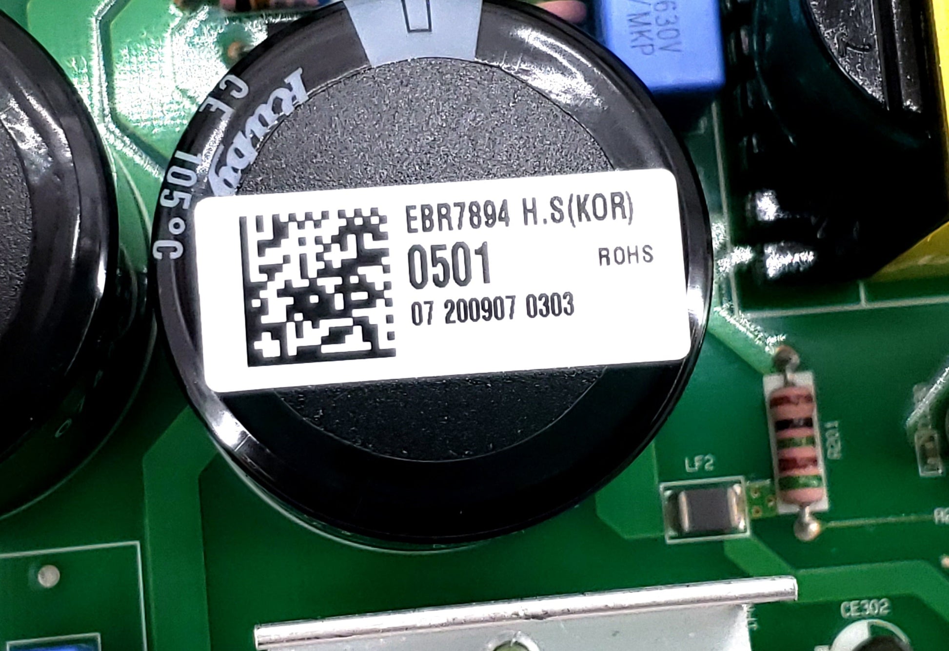 New  LG Refrigerator Control Board EBR78940501