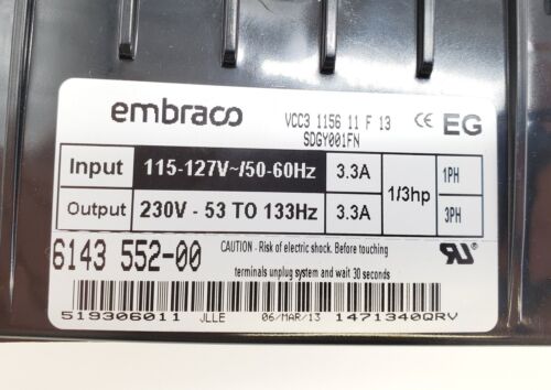 New Liebherr Refrigerator Inverter 614355200