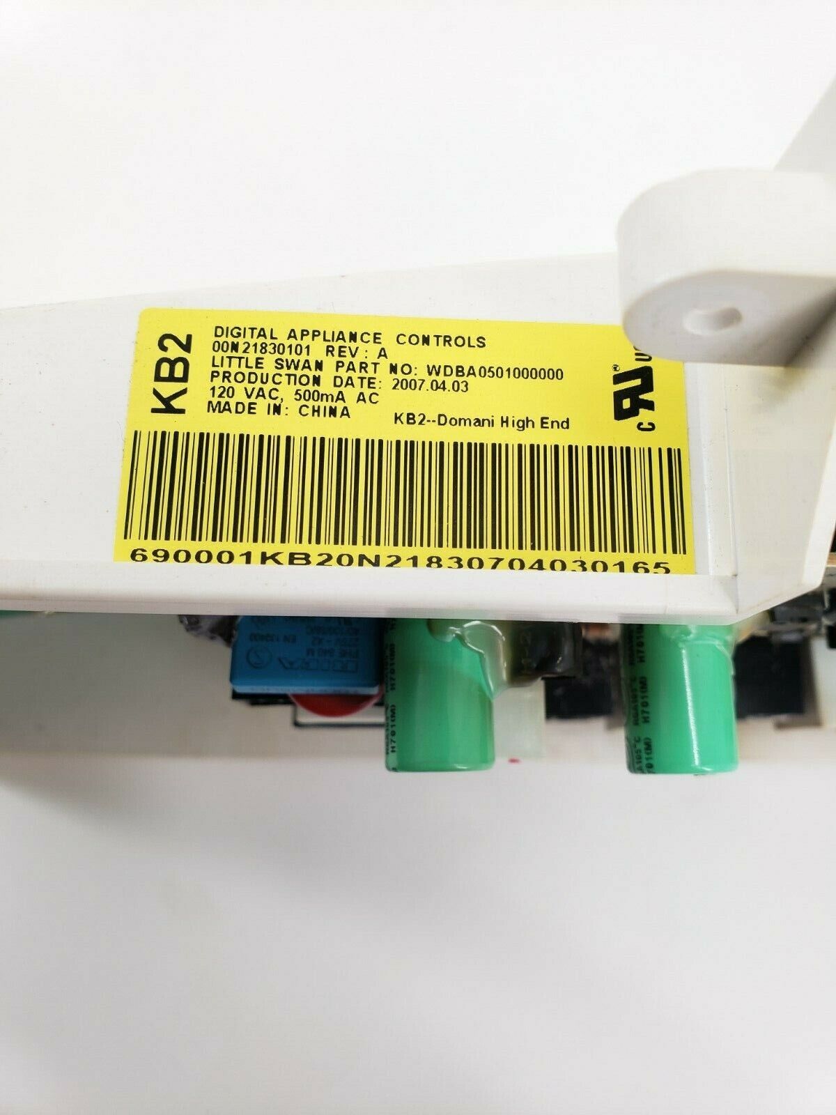 GE Power Control 00N21830101 WH12X10355