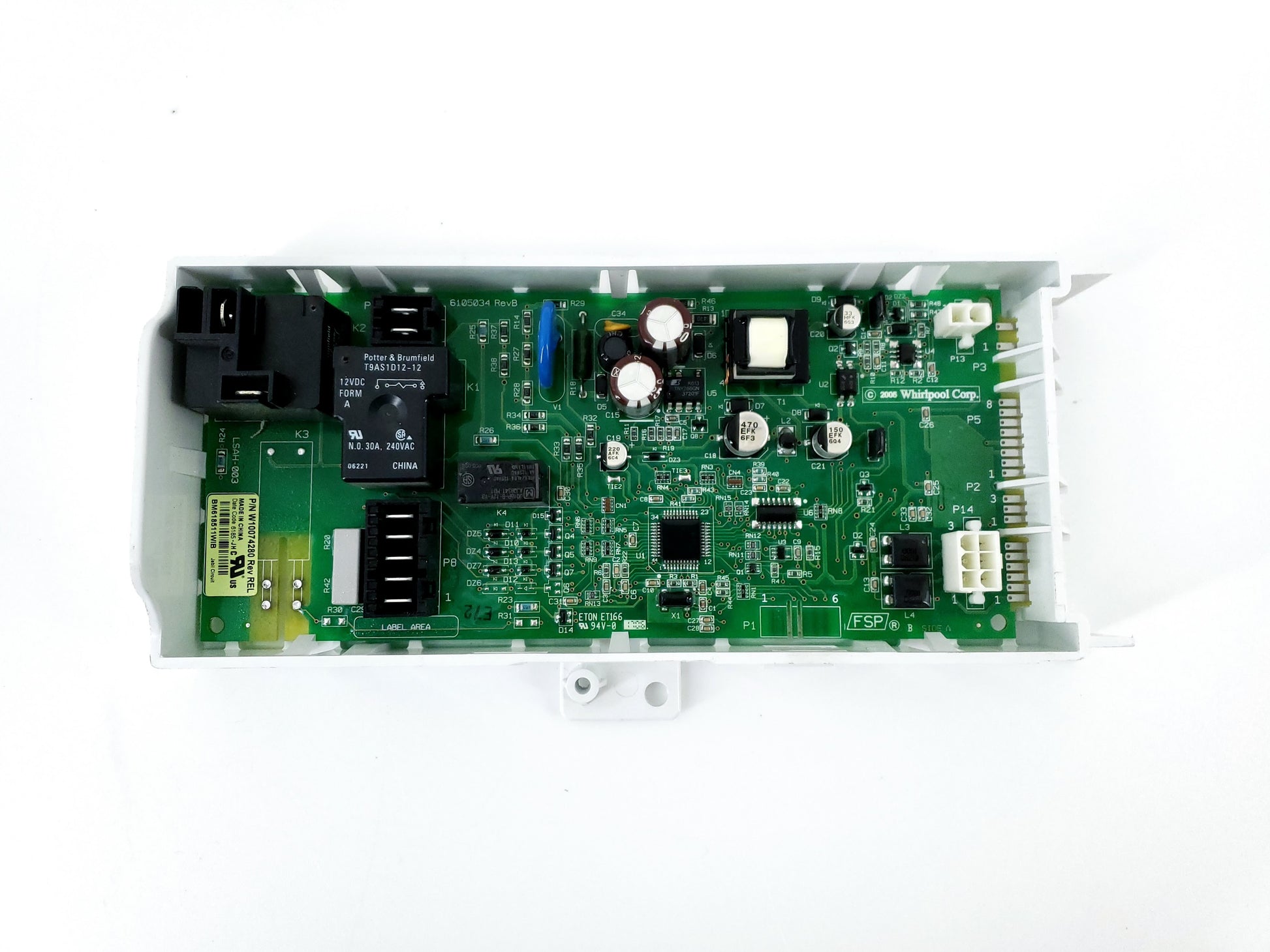 Whirlpool Dryer Control  W10074280