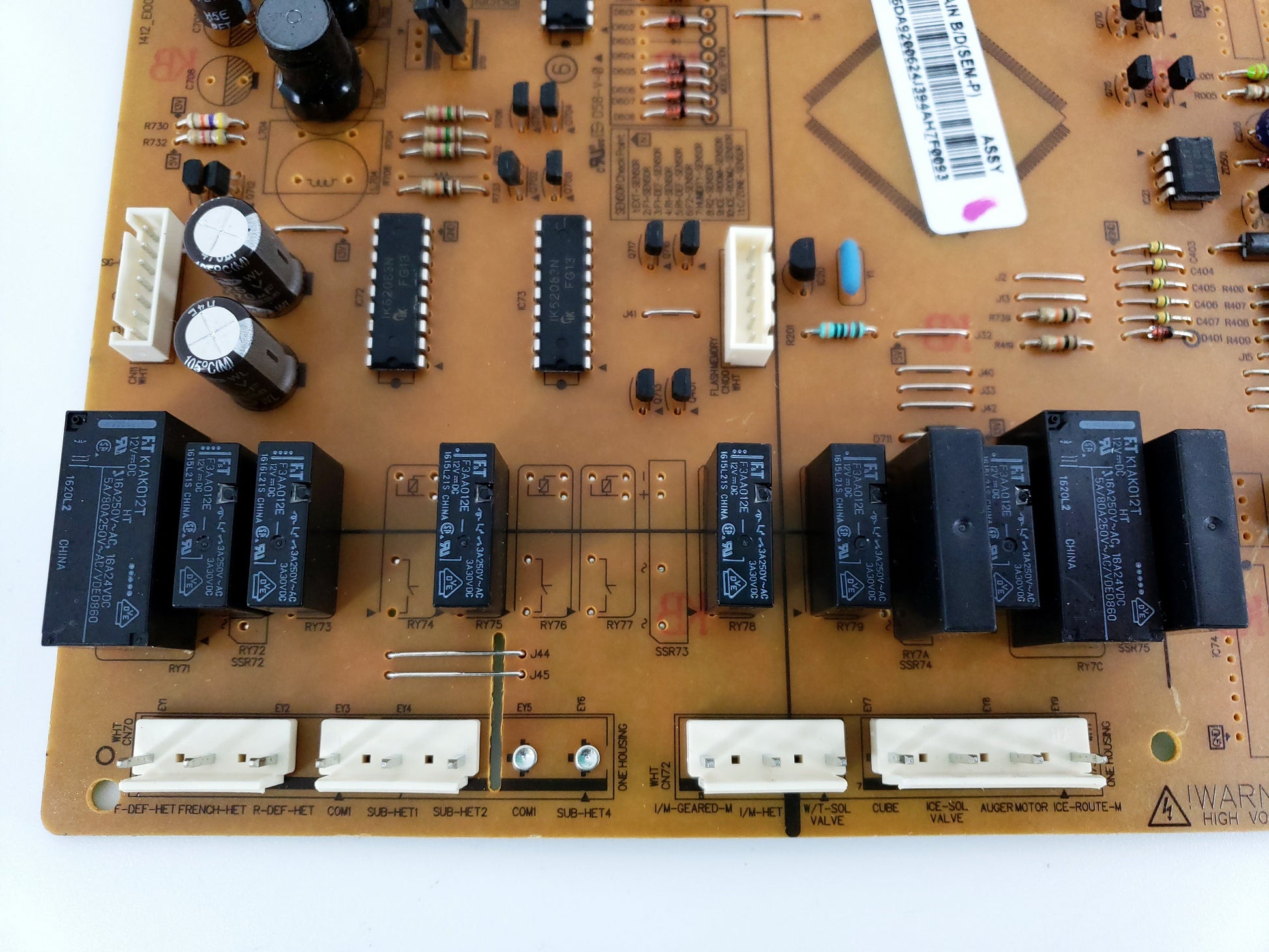 Samsung Refrigerator Control Board DA92-00624J