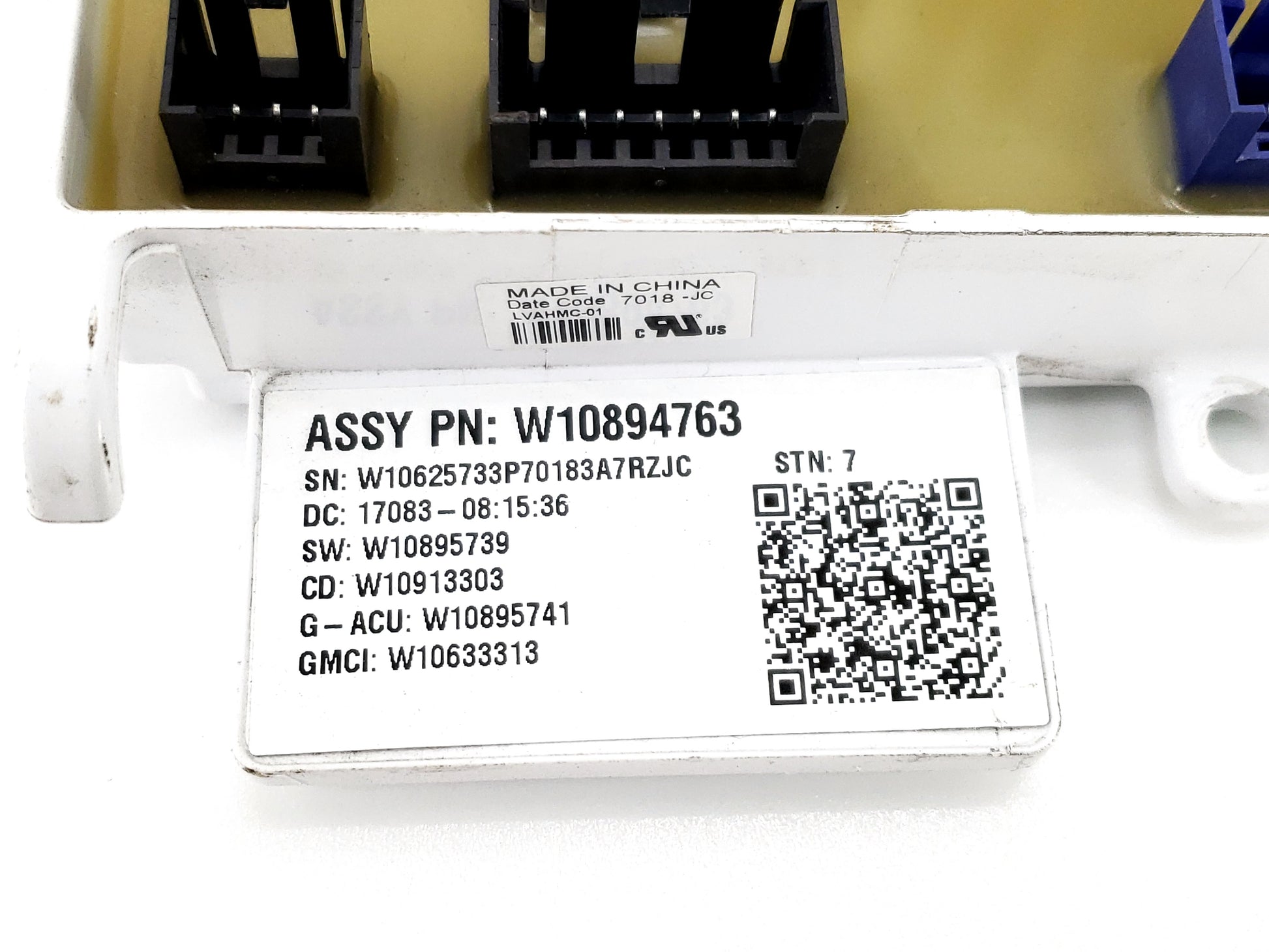 OEM  Whirlpool Washer Control Board W10894763