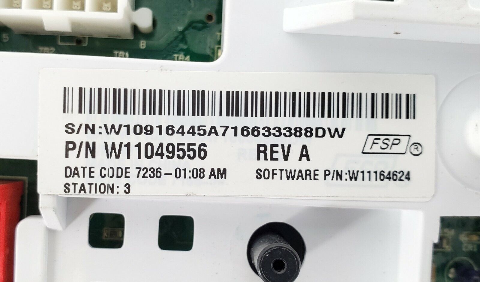 OEM Whirlpool Washer Control Board W11049556 Same Day Ship & Lifetime Warranty