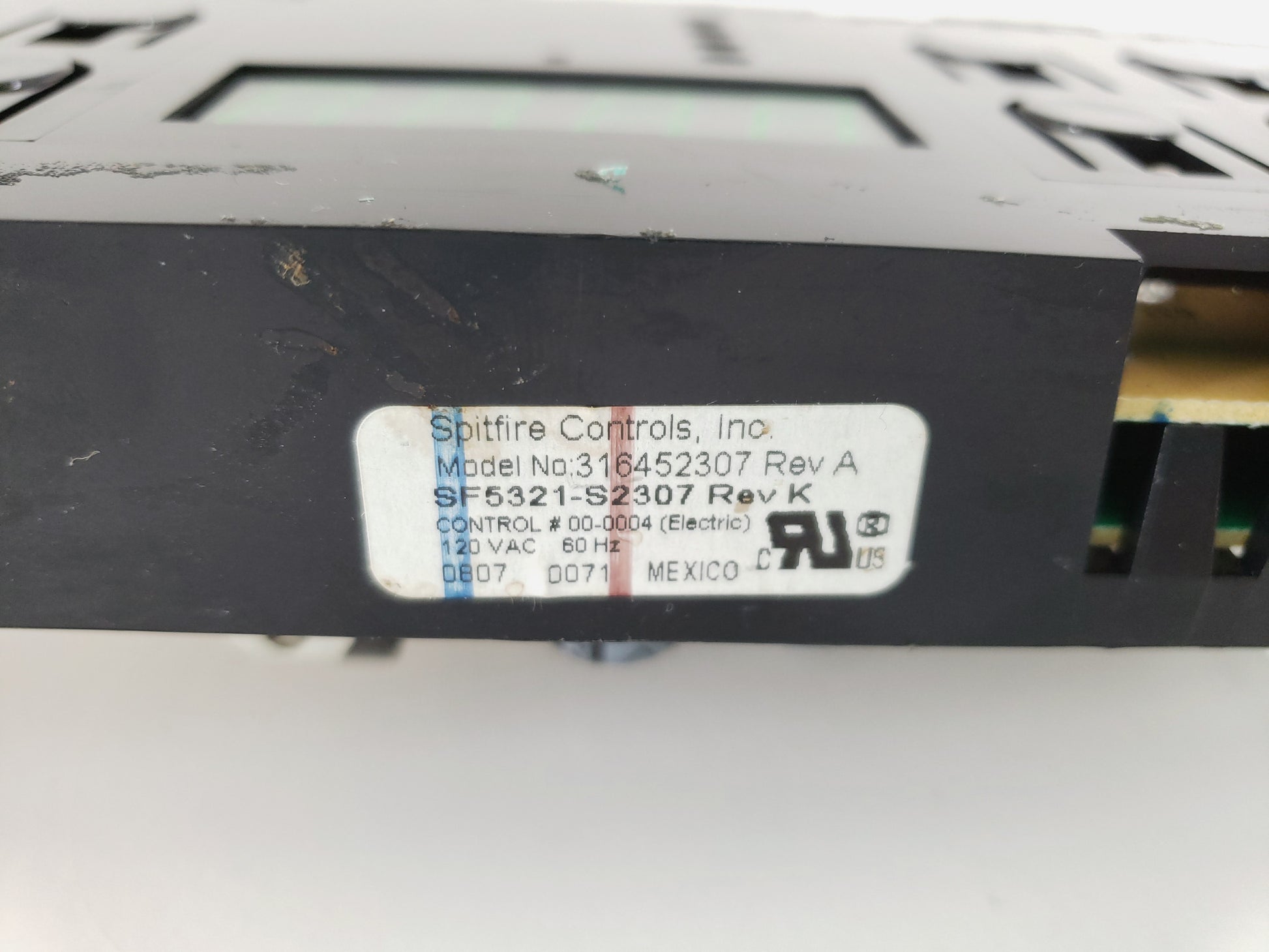 Frigidaire Range Control Board 316452307