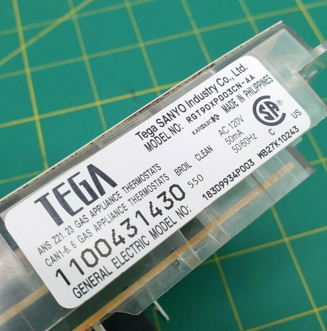 GE Range Control Board WB18X20153