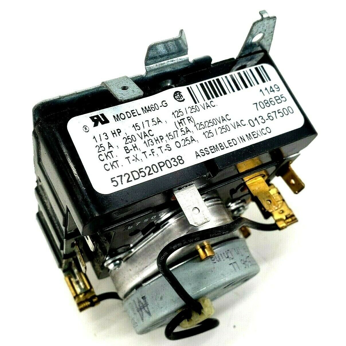 OEM GE Dryer Timer 572D520P038 Same Day Shipping & Lifetime Warranty