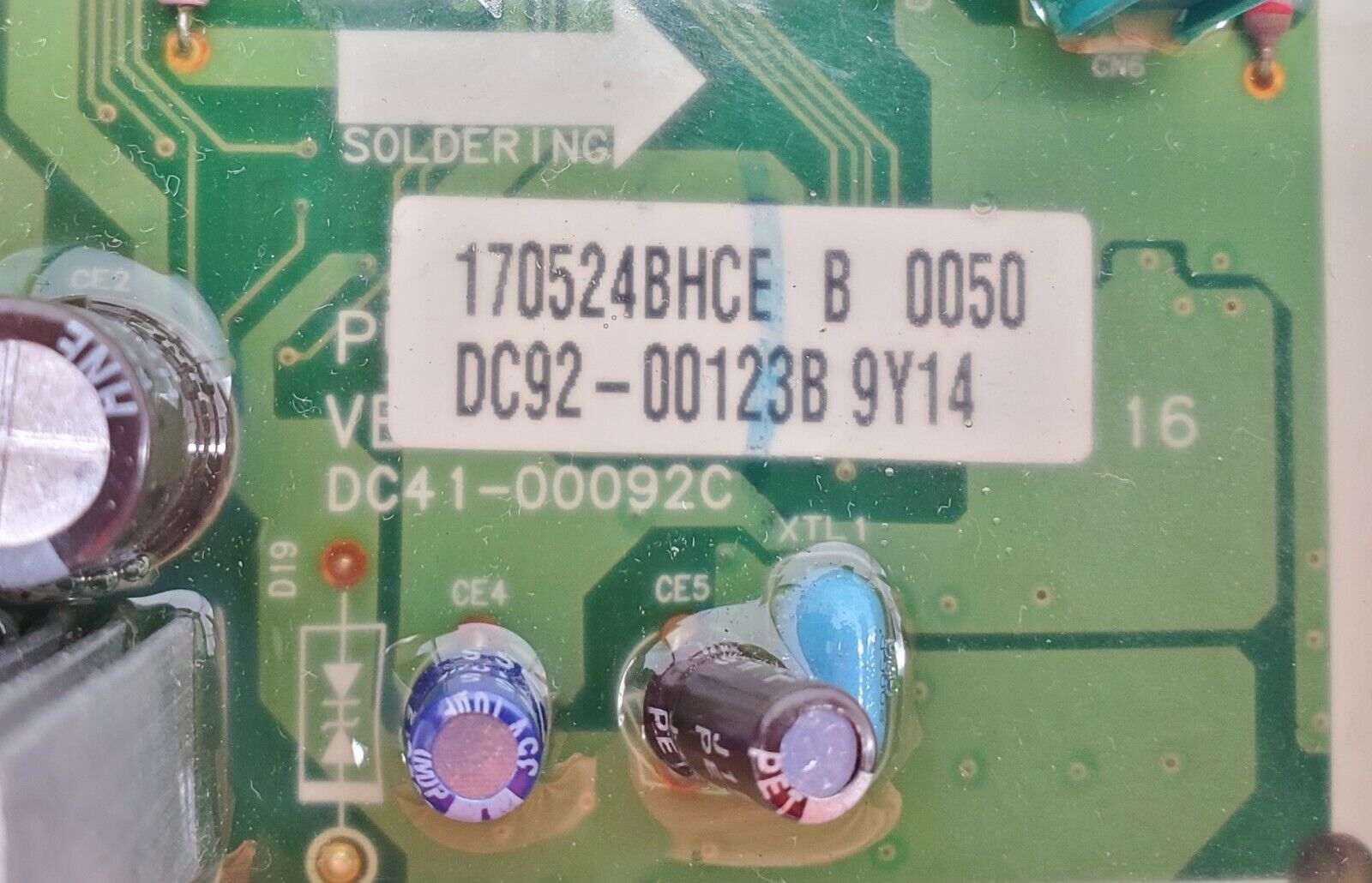 Genuine OEM Samsung Dryer Control DC92-00123B Same Day Ship & Lifetime Warranty*