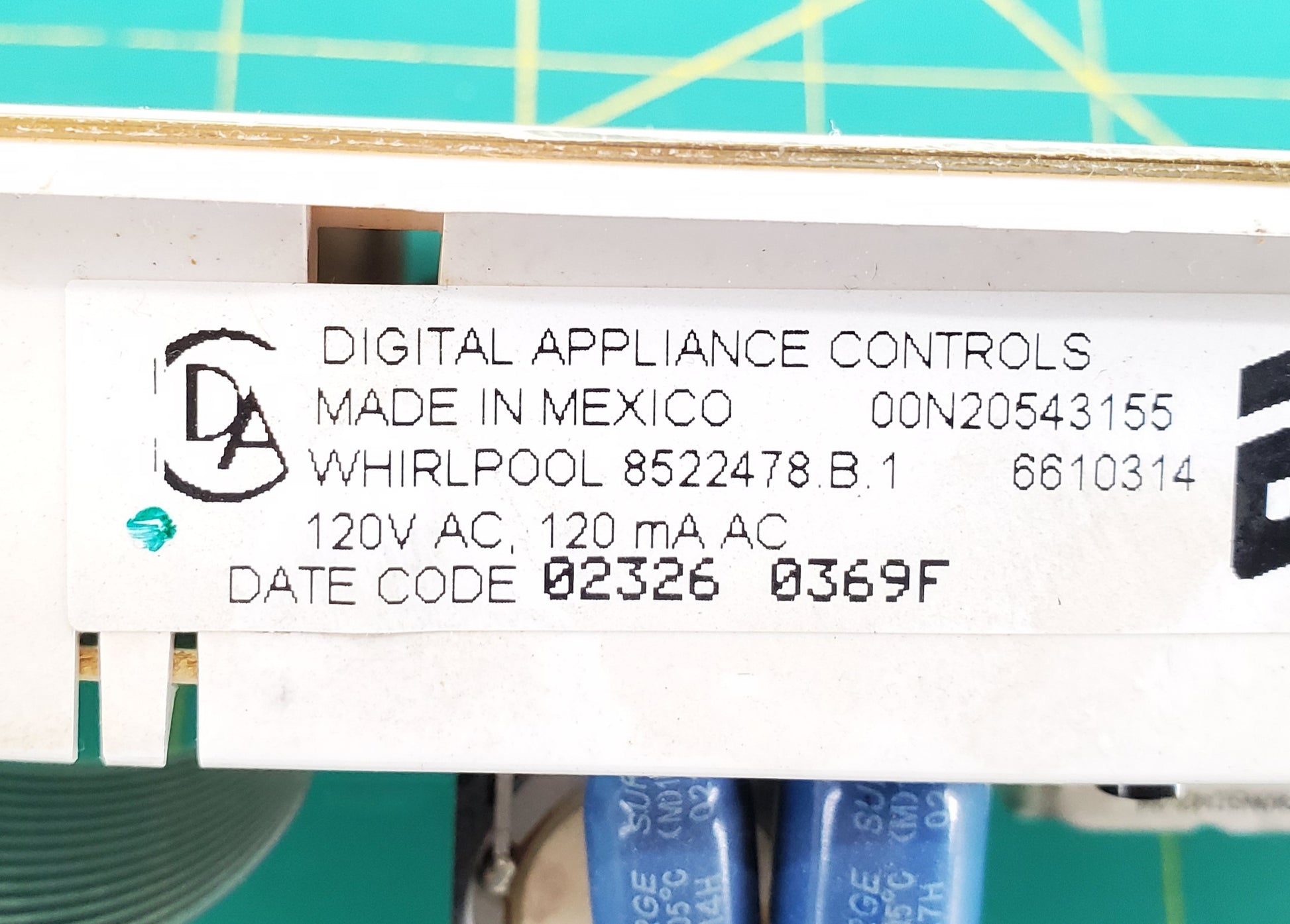 Whirlpool Range Control Board  8522478