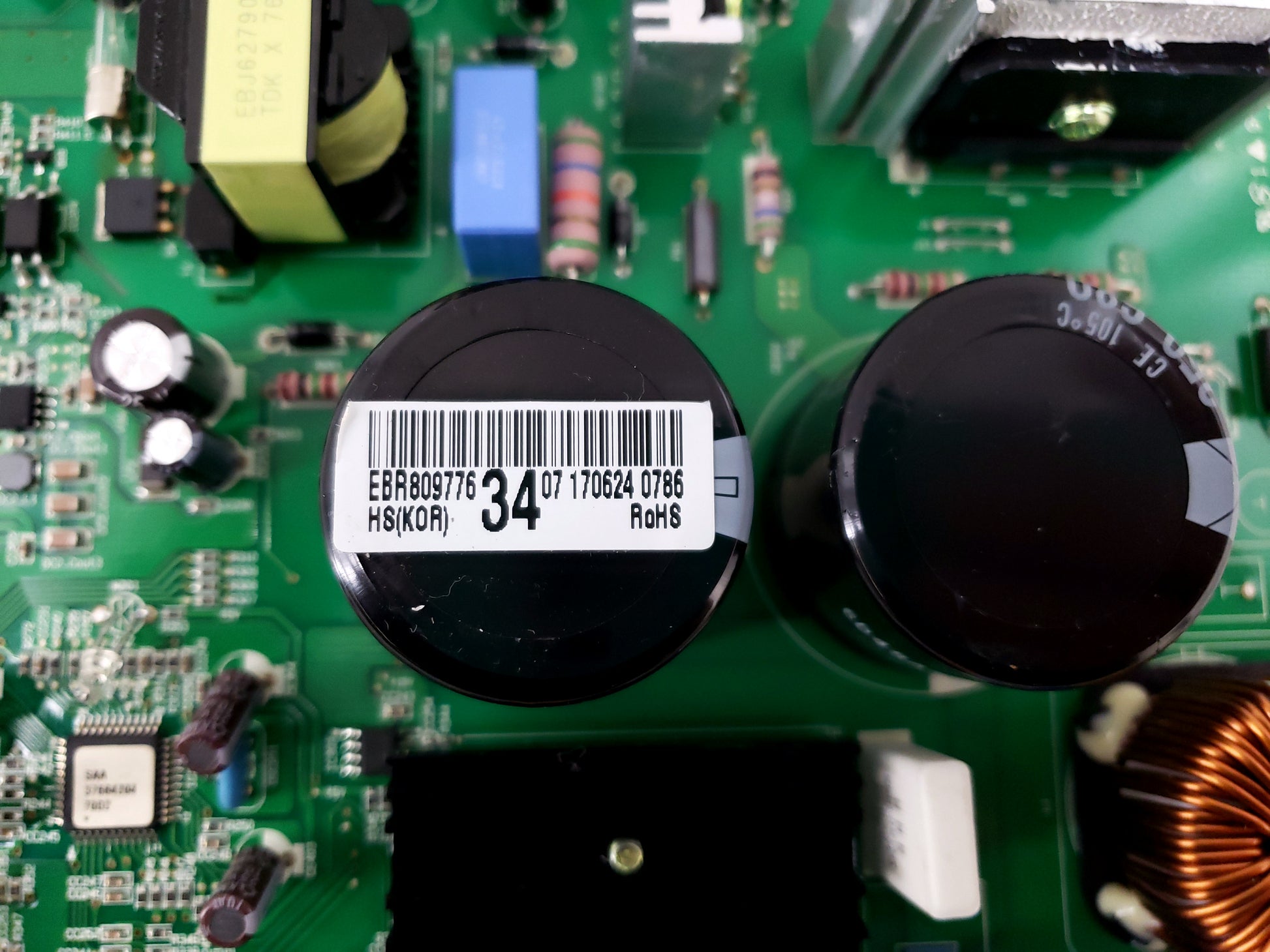 LG Refrigerator Control Board EBR80977634