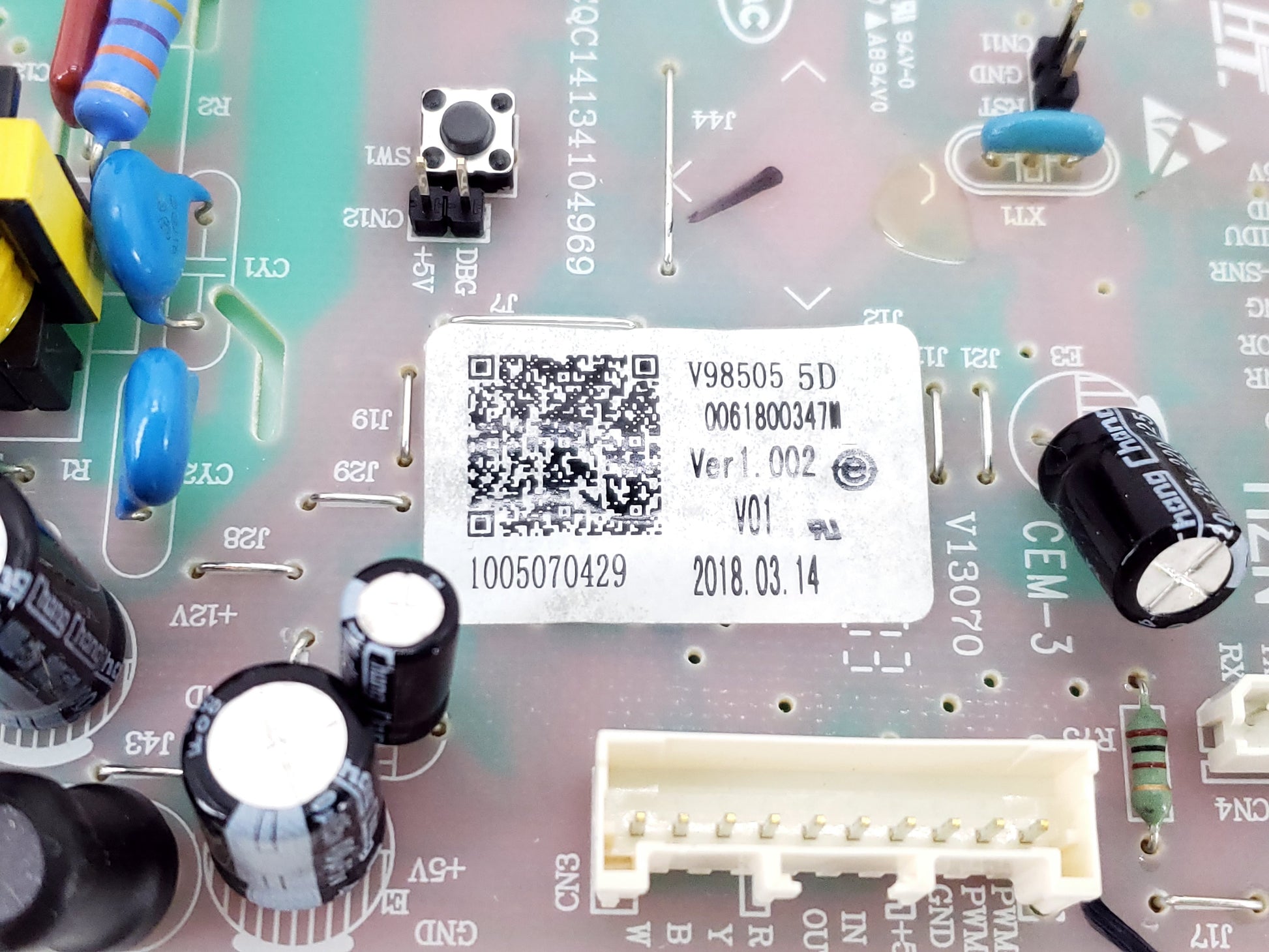 Haier Refrigerator Control 0061800347
