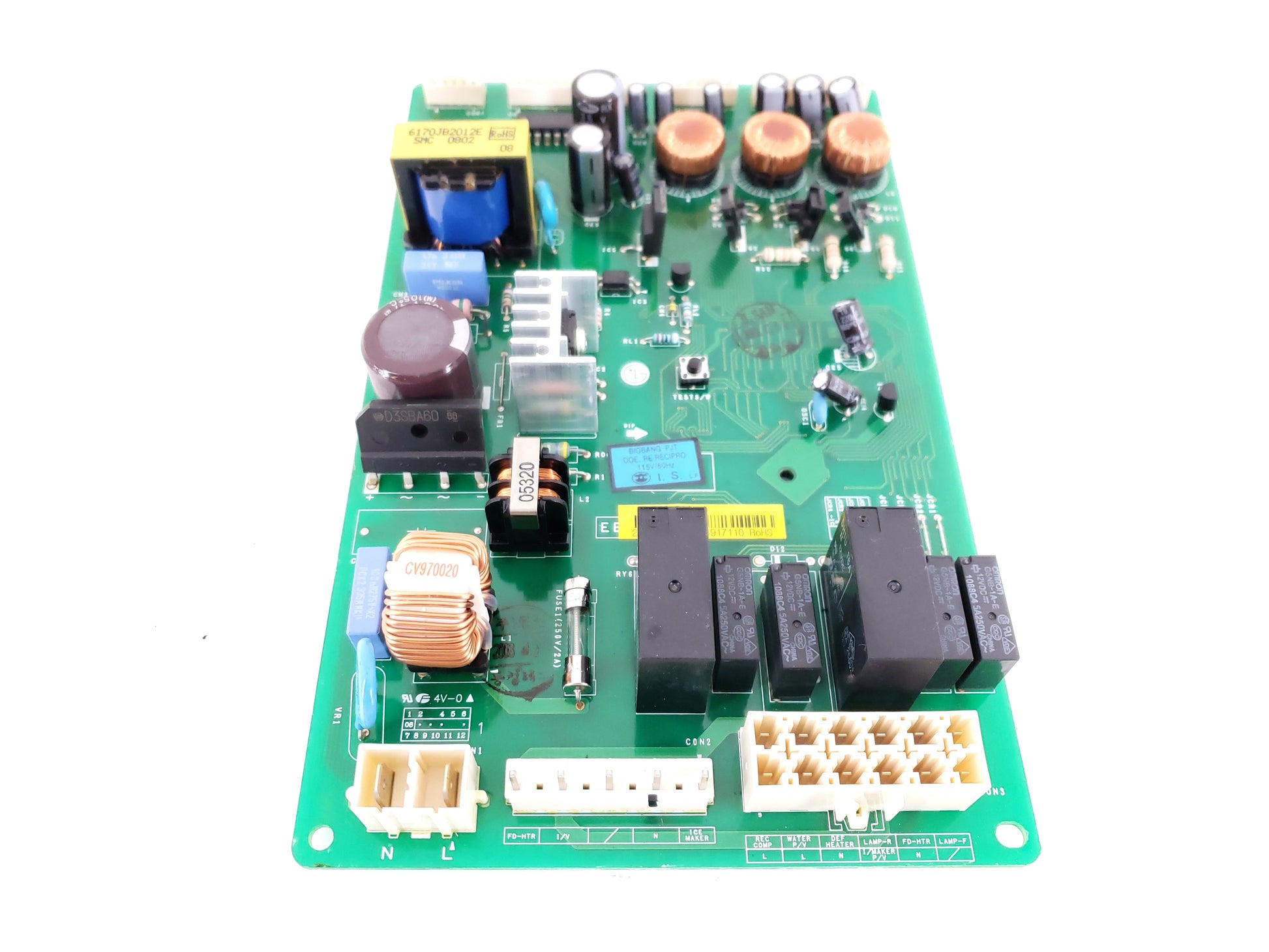OEM LG Refrigerator Control Board EBR34917110