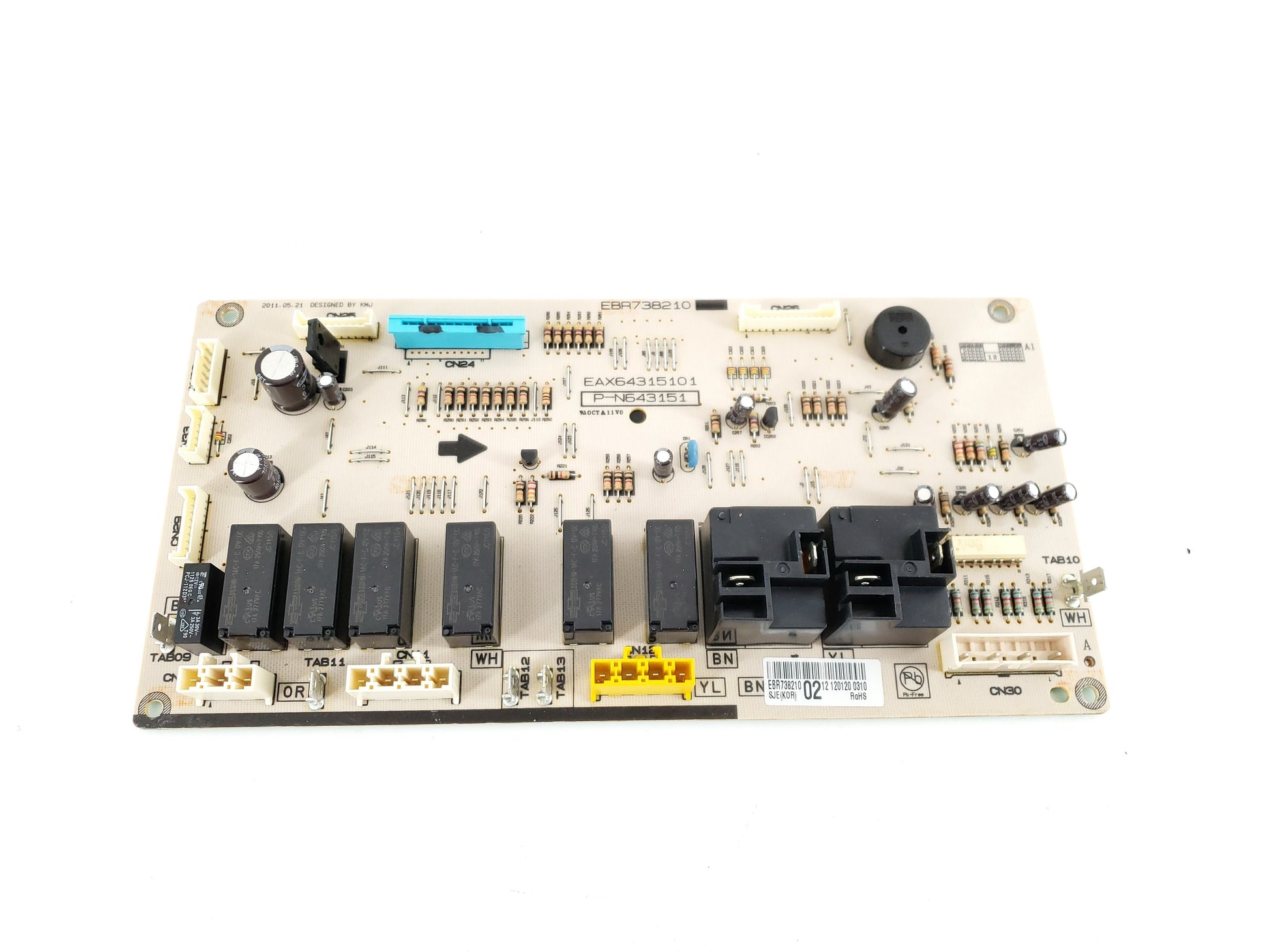 OEM LG Range Control Board EBR73821002