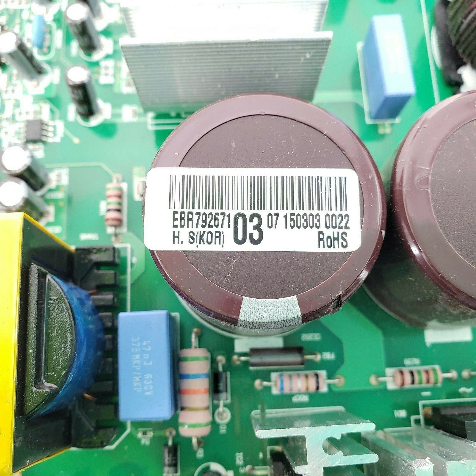 LG Refrigerator Control Board EBR79267103