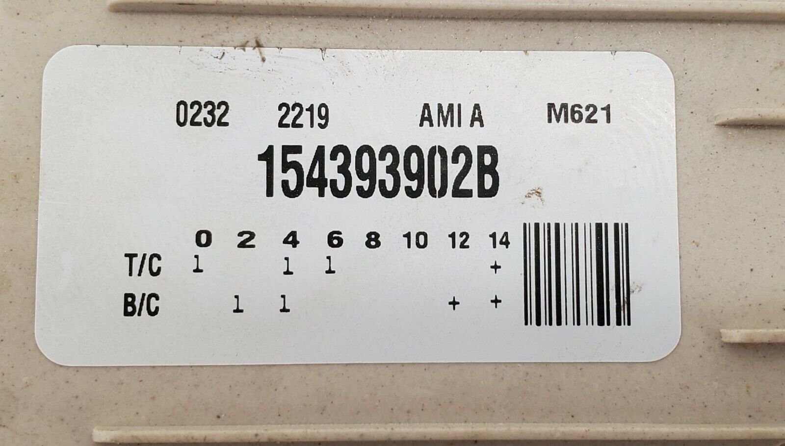 Frigidaire Dishwasher Timer 154393902