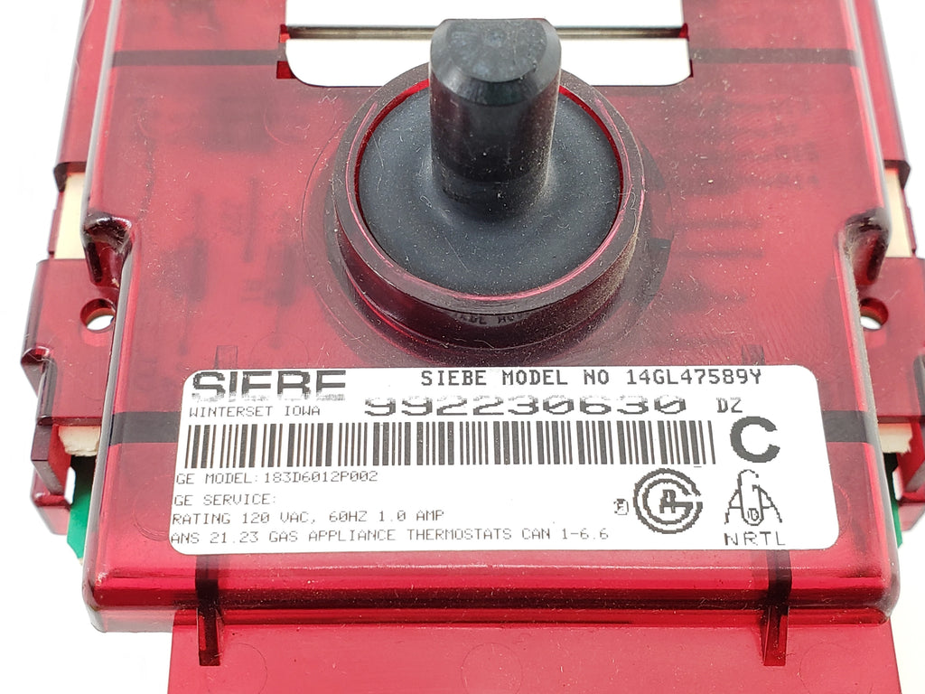 GE Range Control Board 183D6012P002