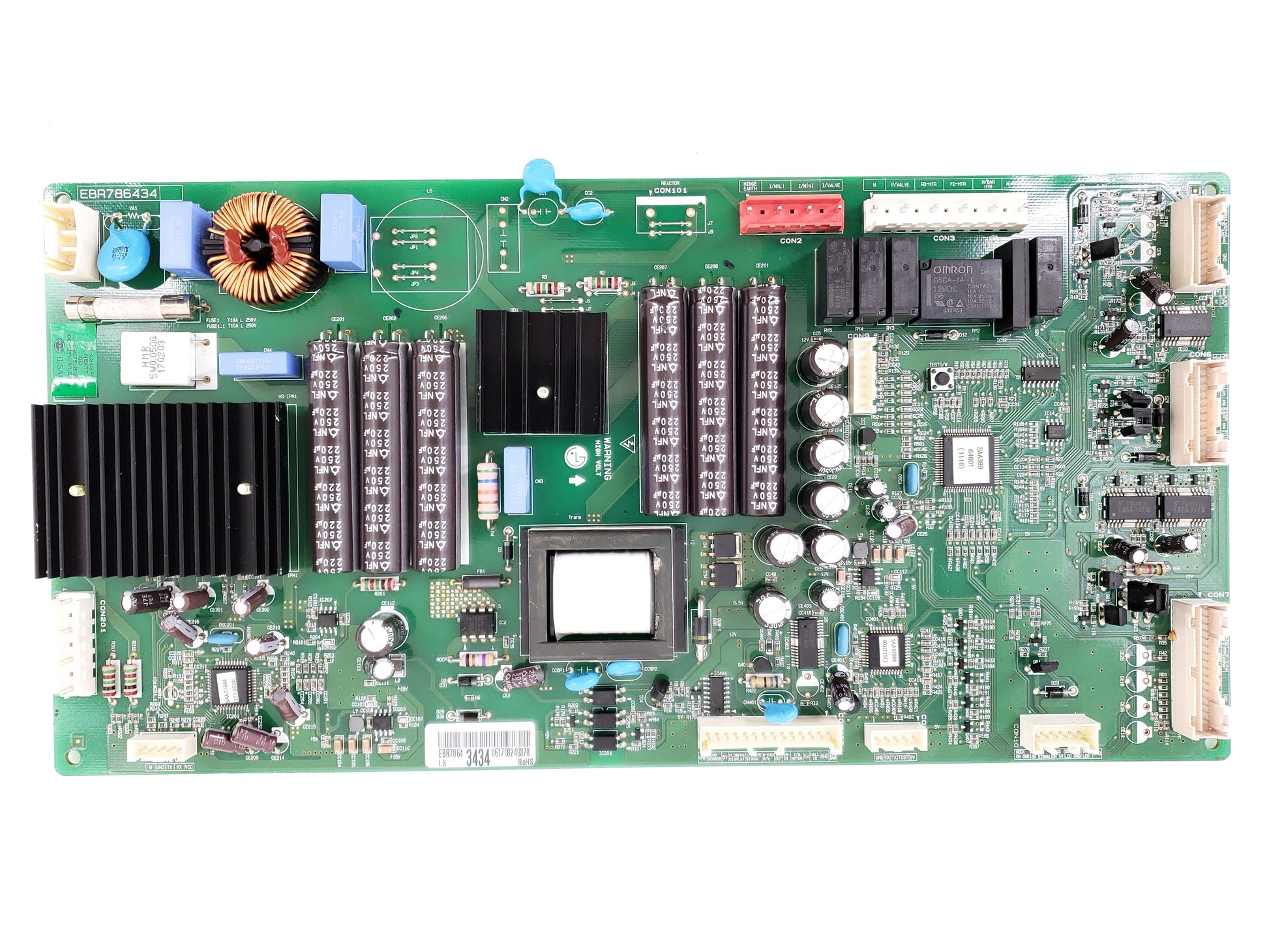 LG Refrigerator Control Board EBR78643434