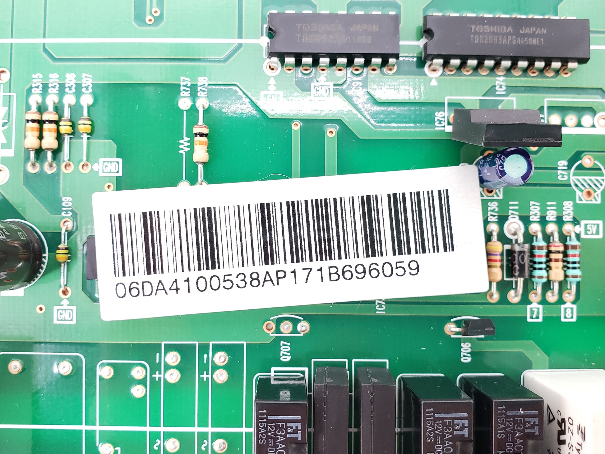 New OEM Samsung Refrigerator Control  DA41-00538A