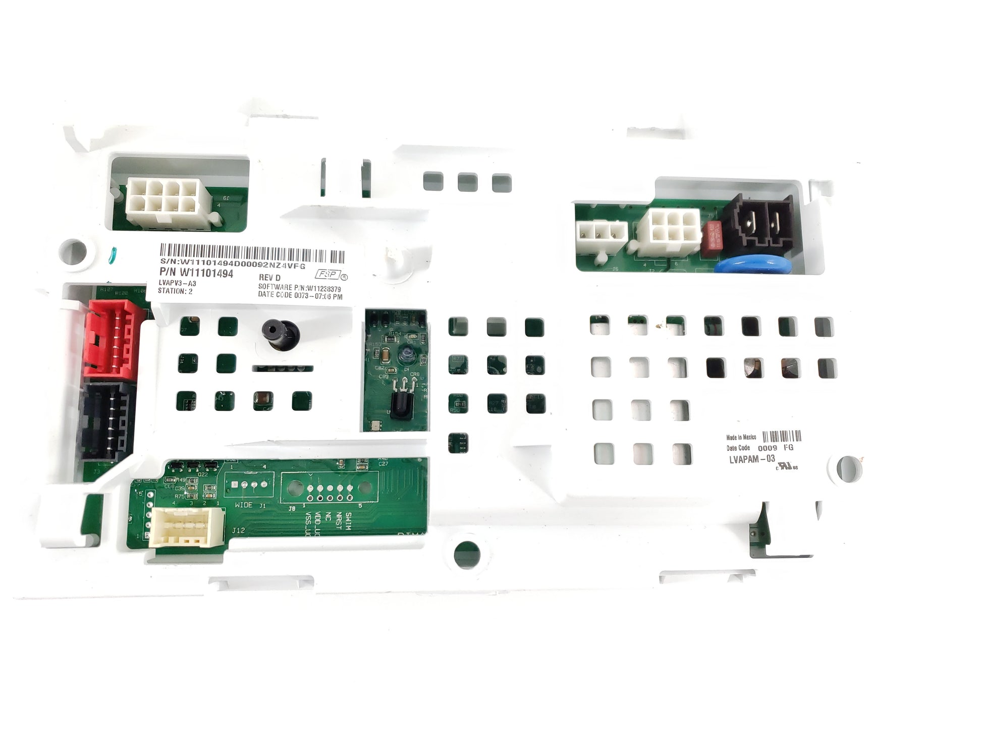 Whirlpool Washer Control Board W11101494