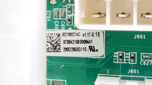 OEM  GE Washer Control 290D2863G110