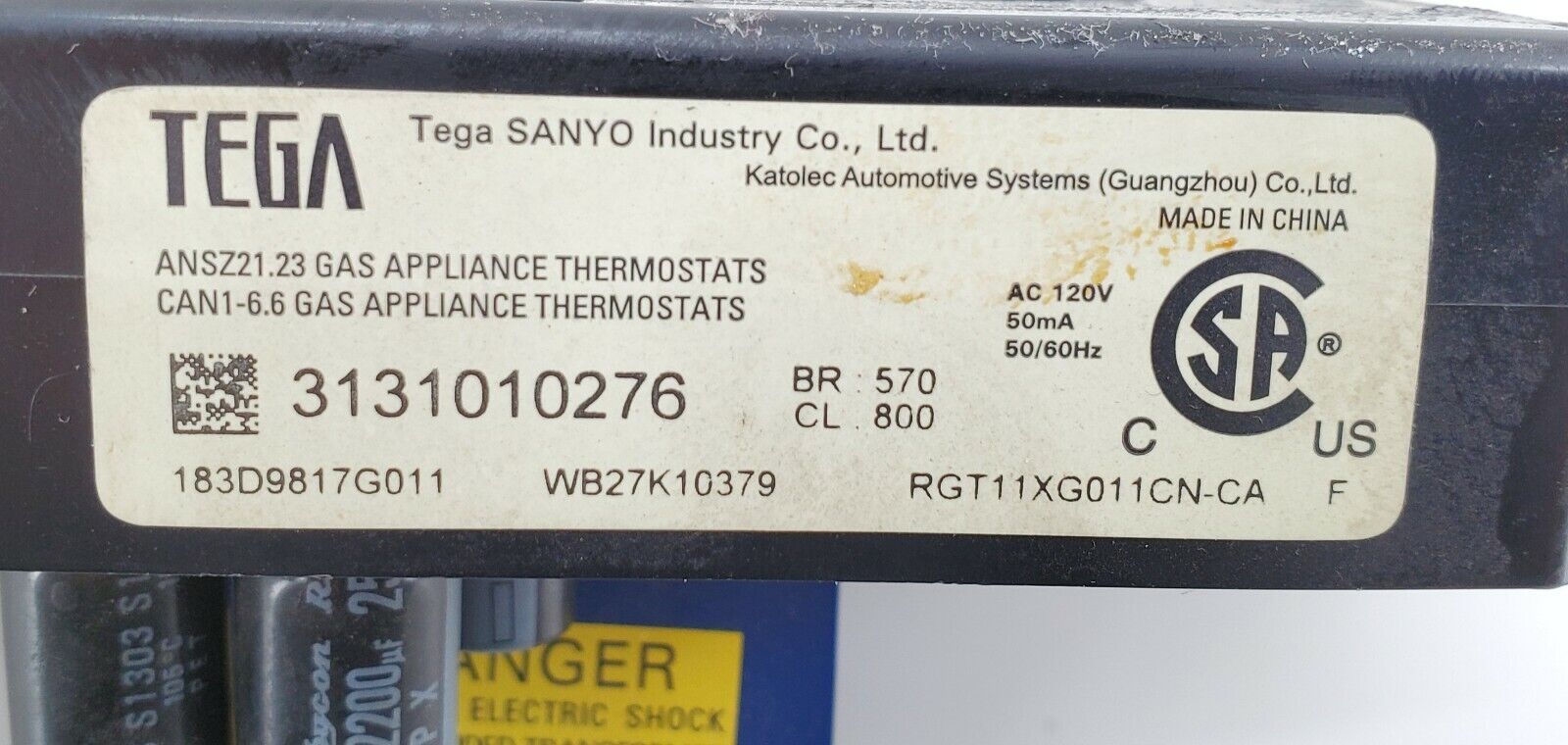 OEM GE Range Oven Control WB27K10379 Same Day Shipping & Lifetime Warranty.