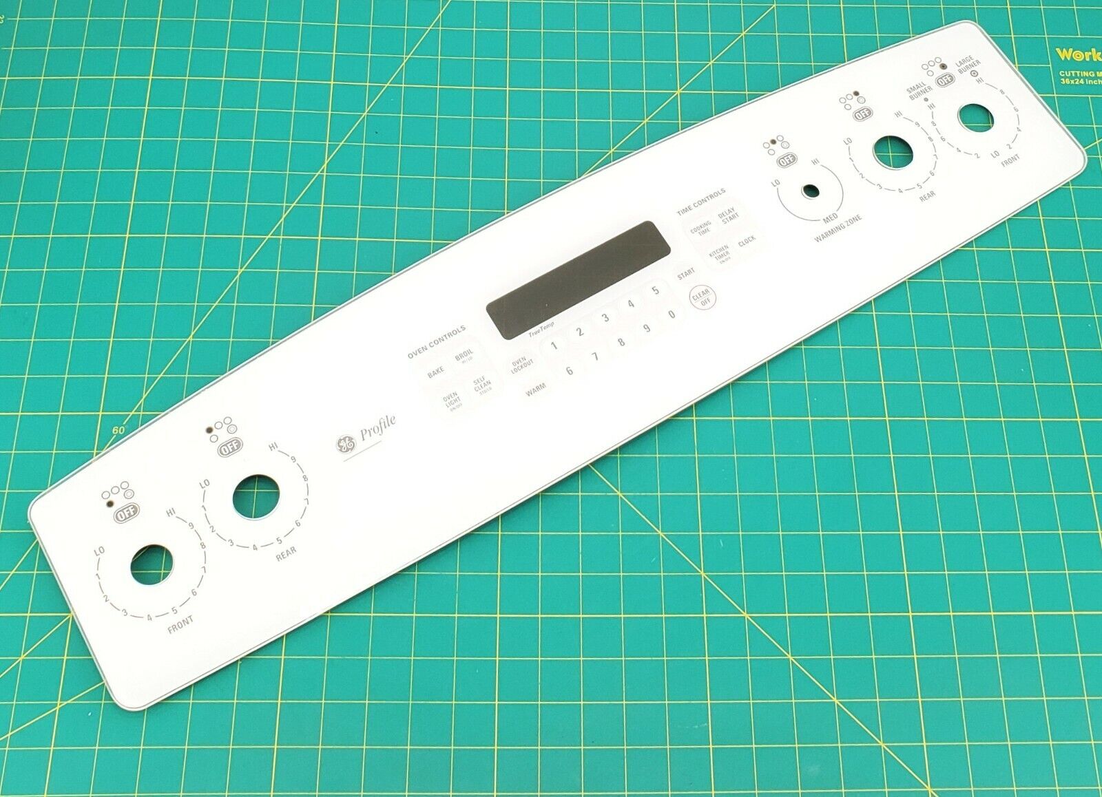 OEM GE Range Control Panel 164D4967P003 Same Day Shipping & Lifetime Warranty