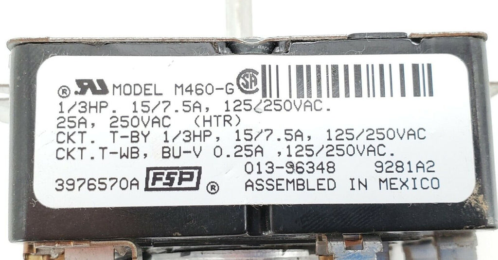 OEM  Whirlpool Dryer Timer 3976570