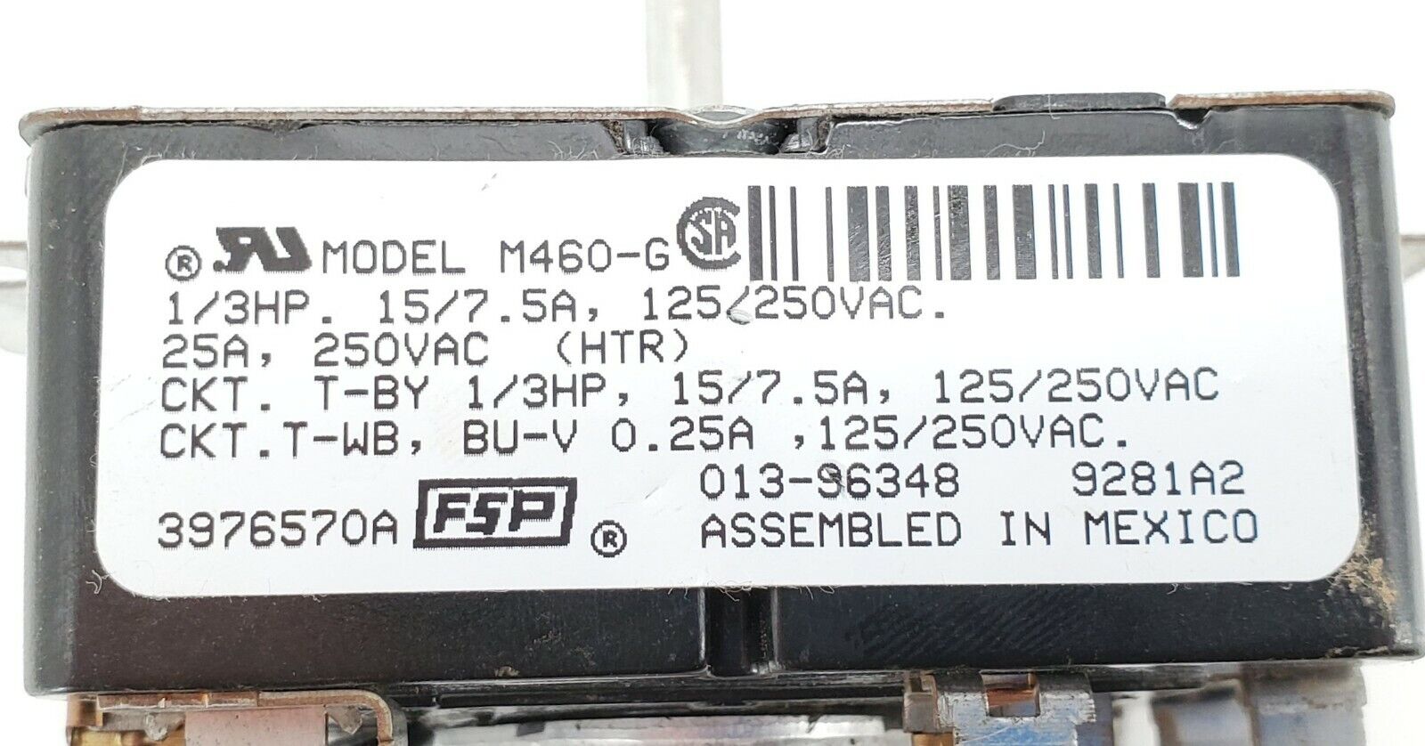 OEM  Whirlpool Dryer Timer 3976570