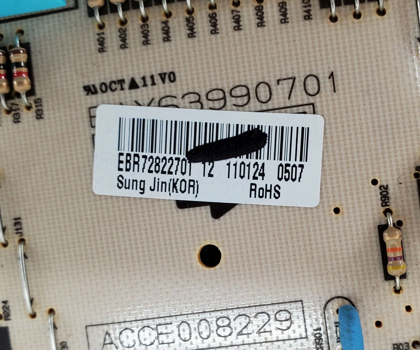 LG Range Control EBR72822701
