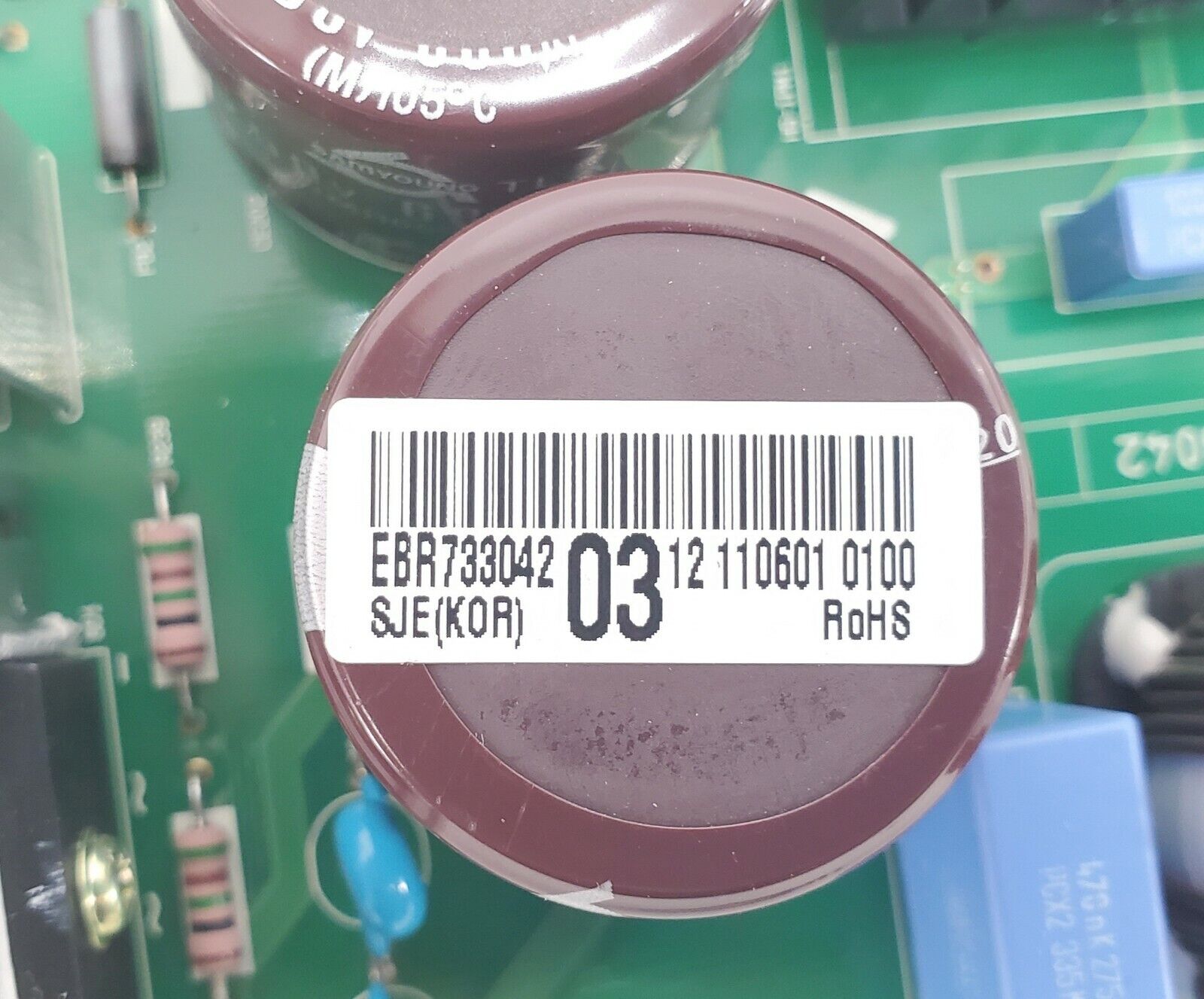 OEM  LG Refrigerator Control EBR73304203