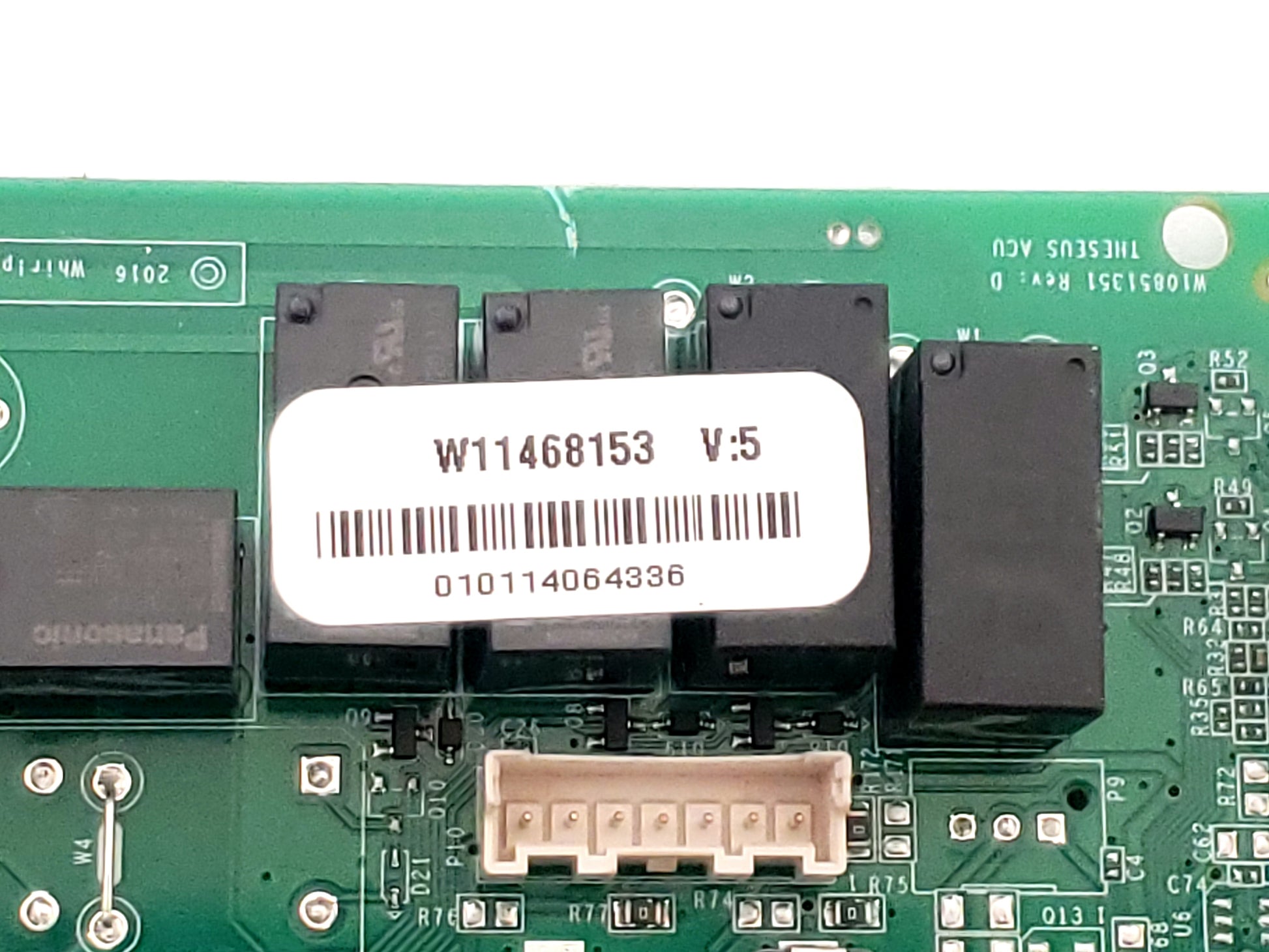 Whirlpool Refrigerator Control Board W11321365