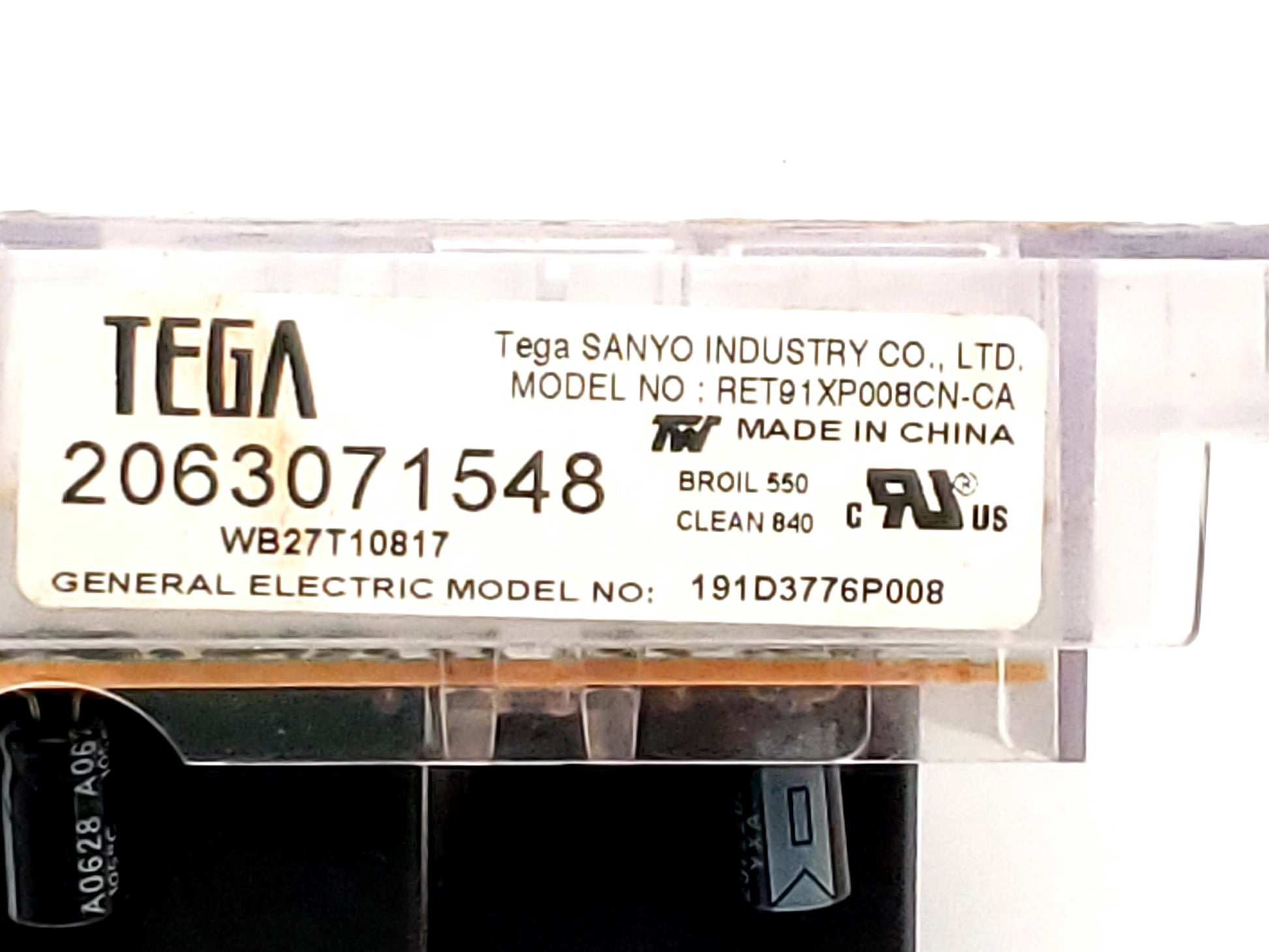 GE Range Control Board WB27T10817