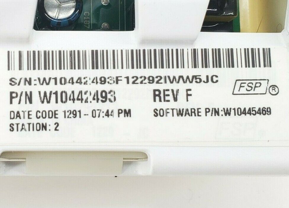 Amana Washer Control Board W10442493