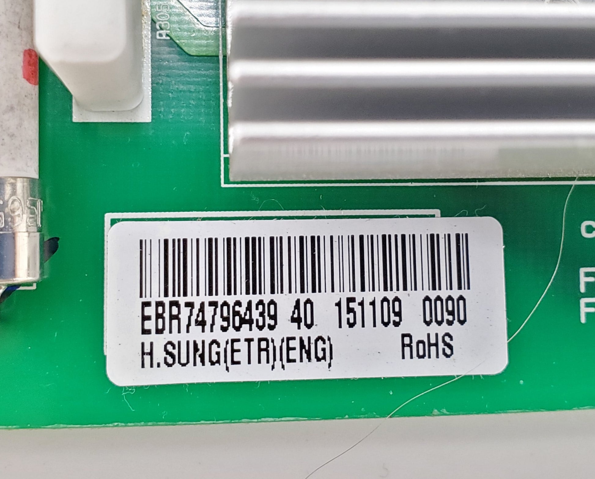 OEM  LG Refrigerator Control  EBR74796439