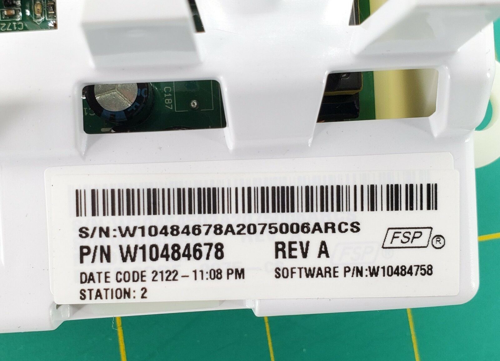 OEM  Amana Washer Control W10484678