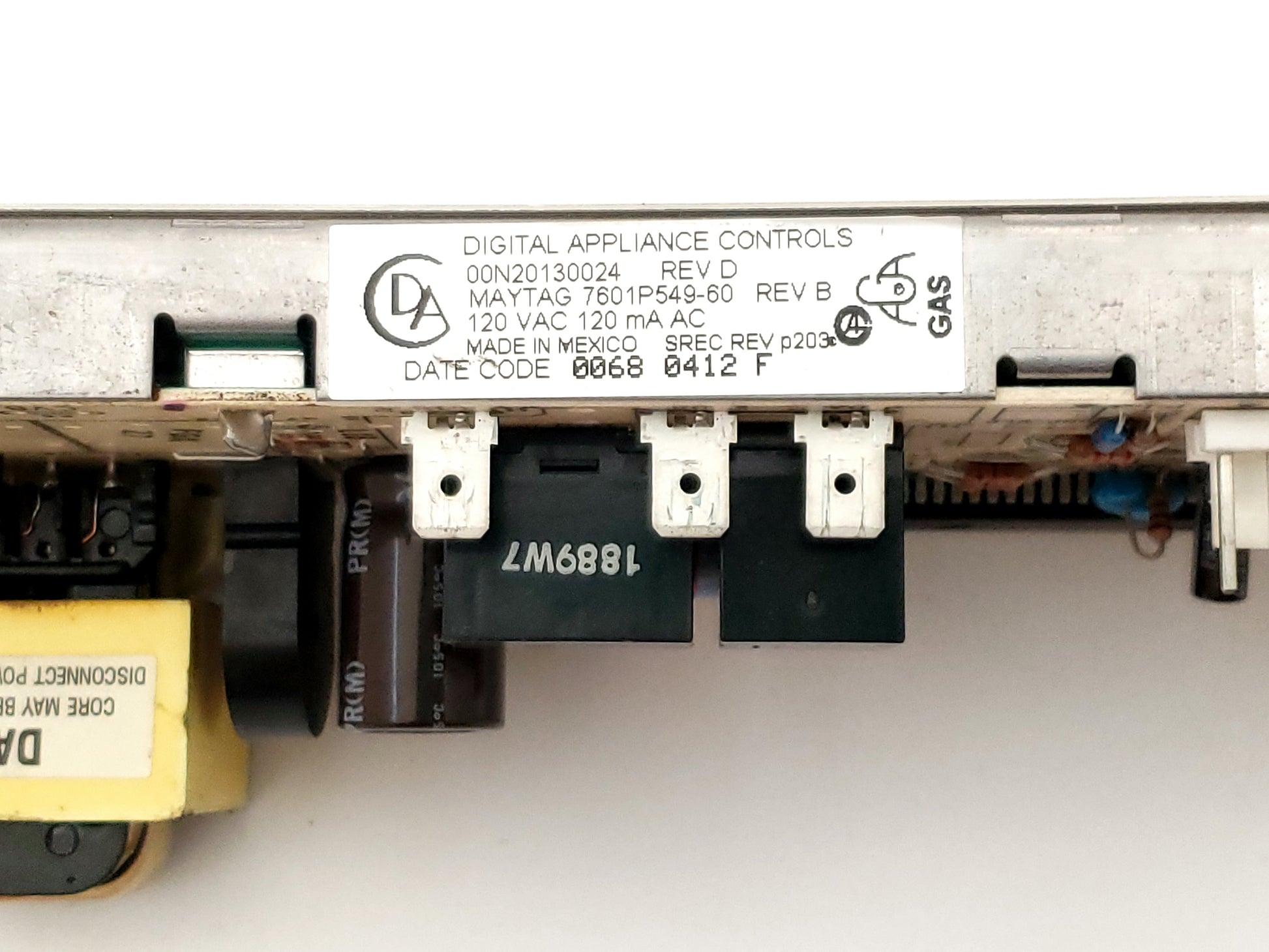 Whirlpool Range Control 7601P549-60