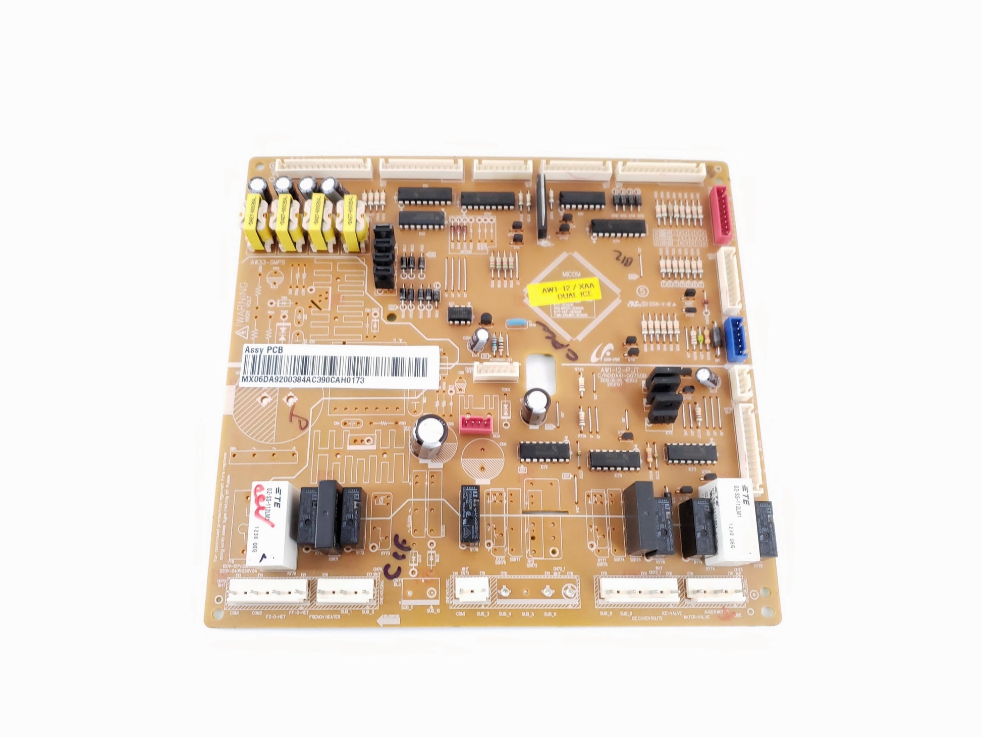 Samsung Refrigerator Control Board DA92-00384A