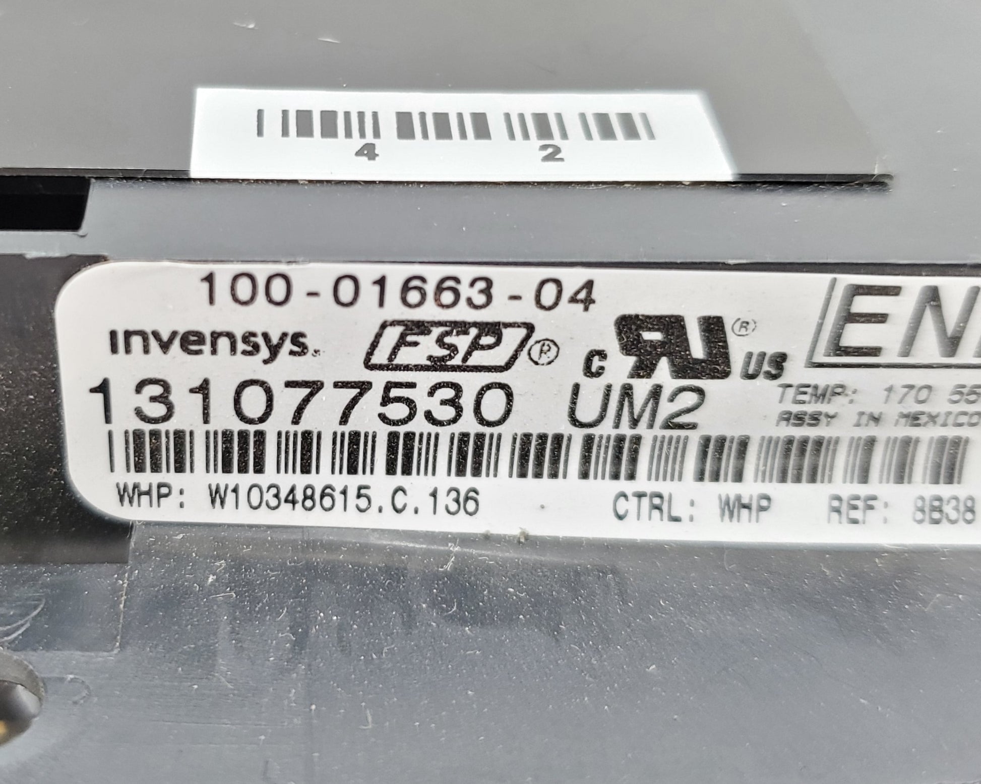 OEM  Whirlpool Control Board W10348615B