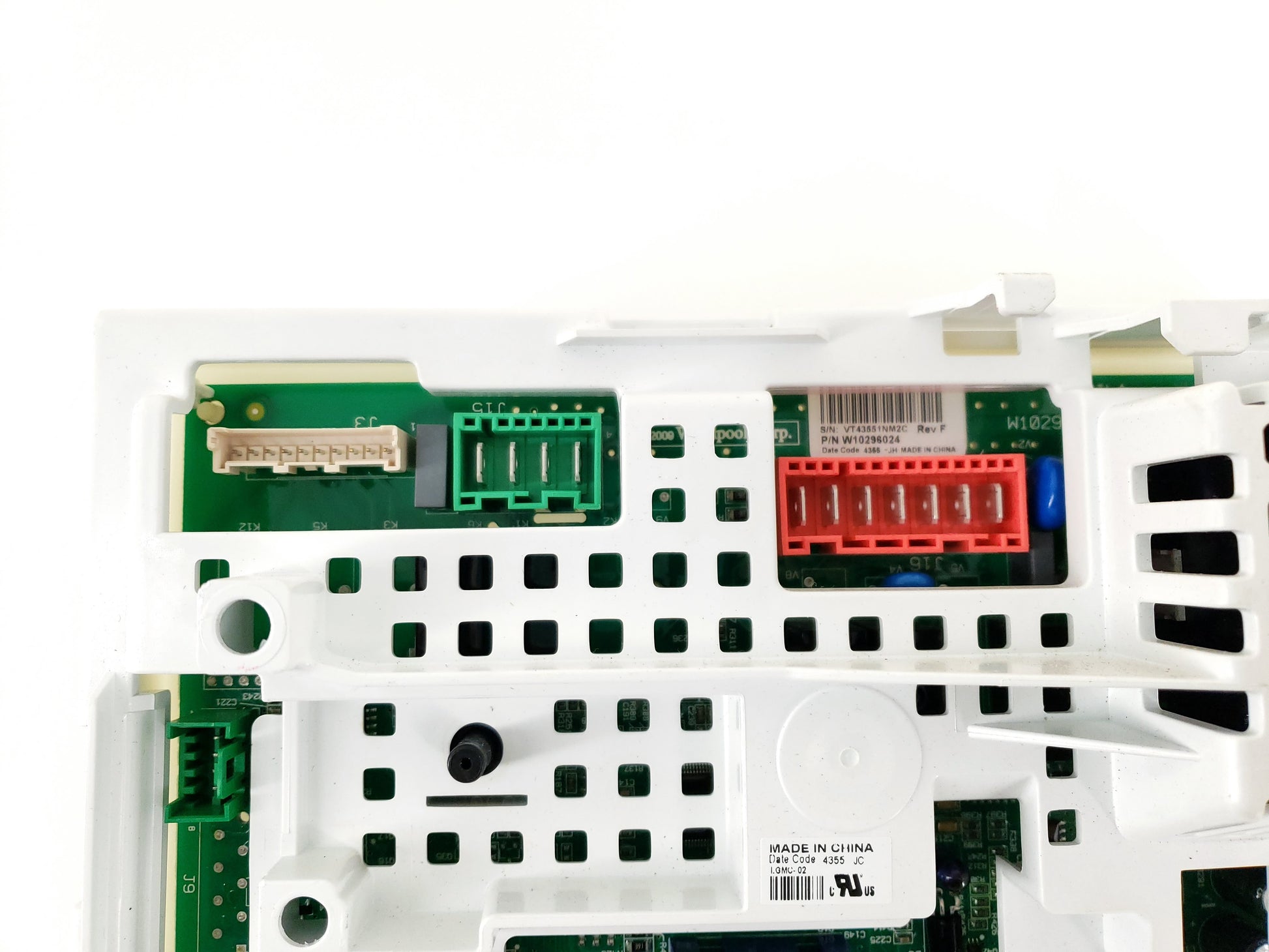 Whirlpool Washer Control Board W10632925