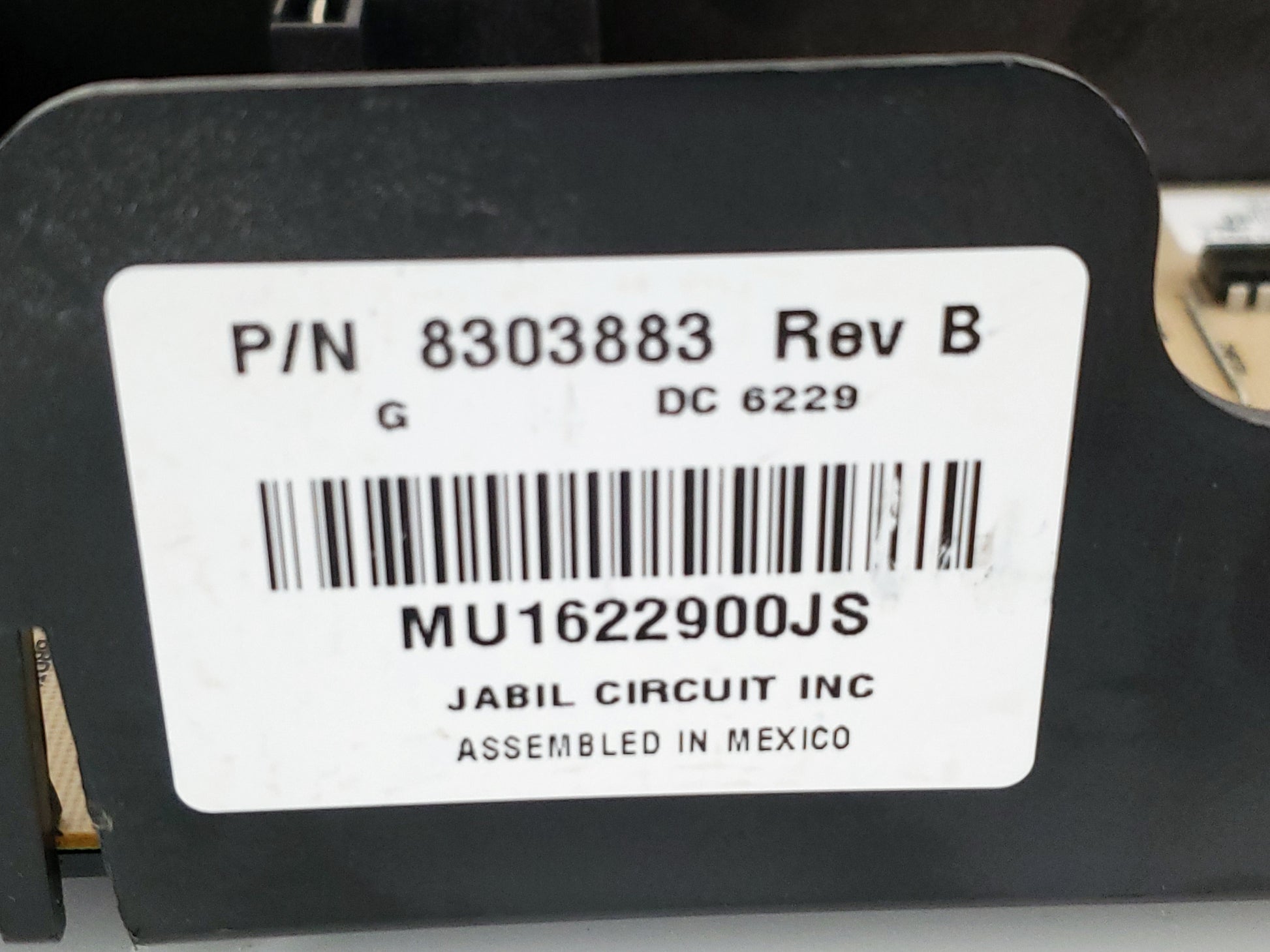 Whirlpool Oven Control Board 8303883