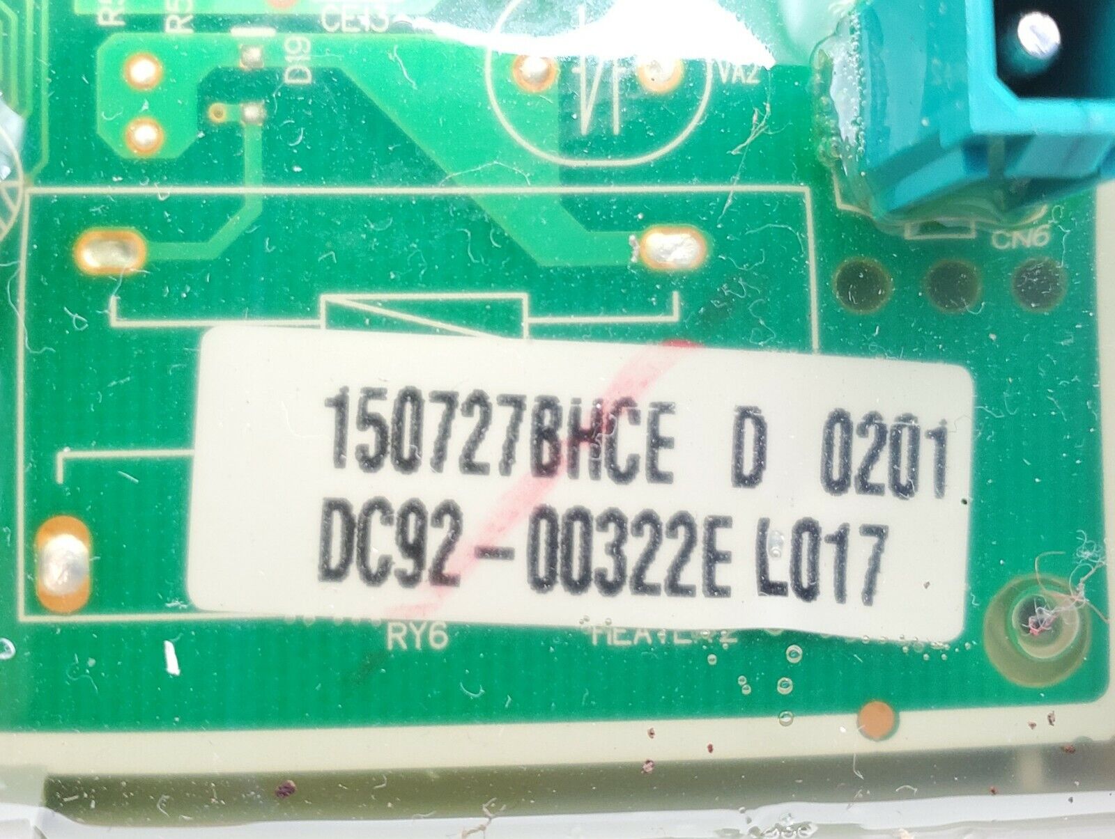 OEM  Samsung Dryer Control DC92-00322E