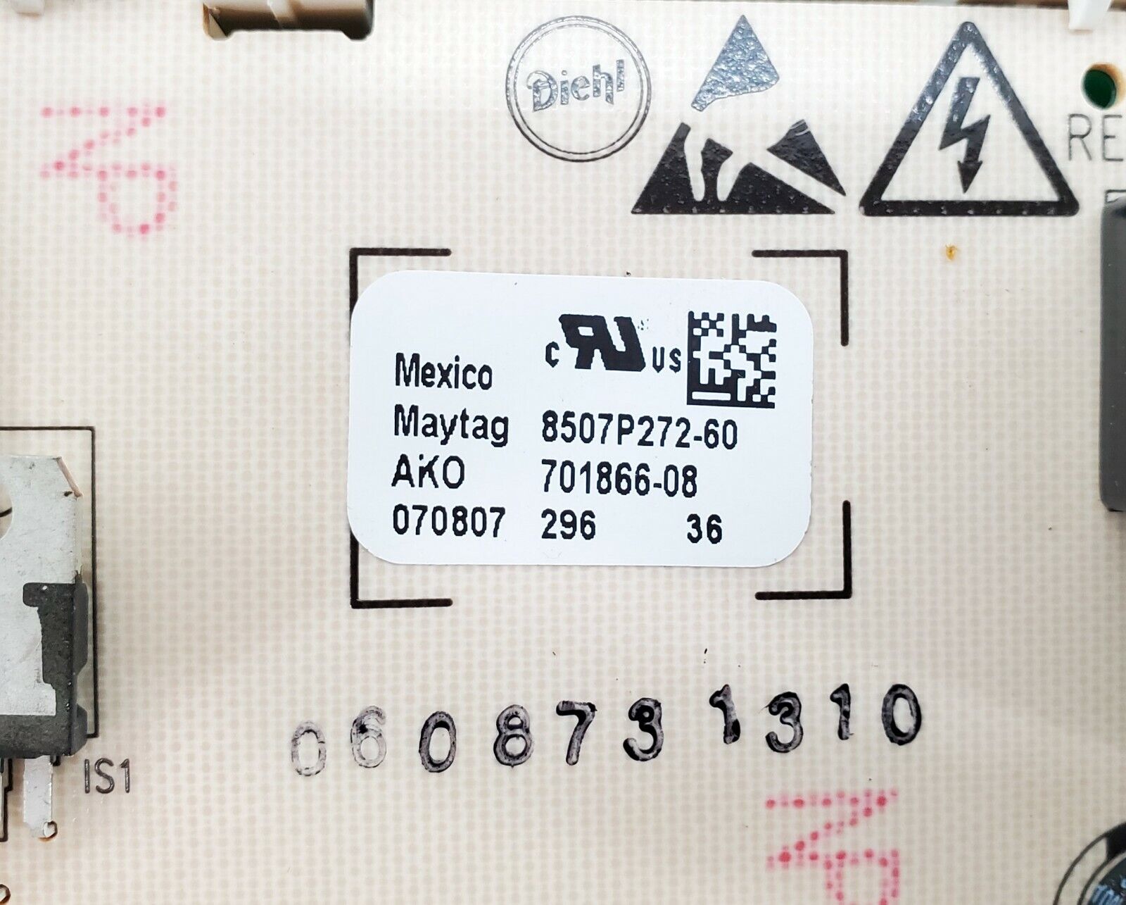 Maytag Range Control 8507P272-60