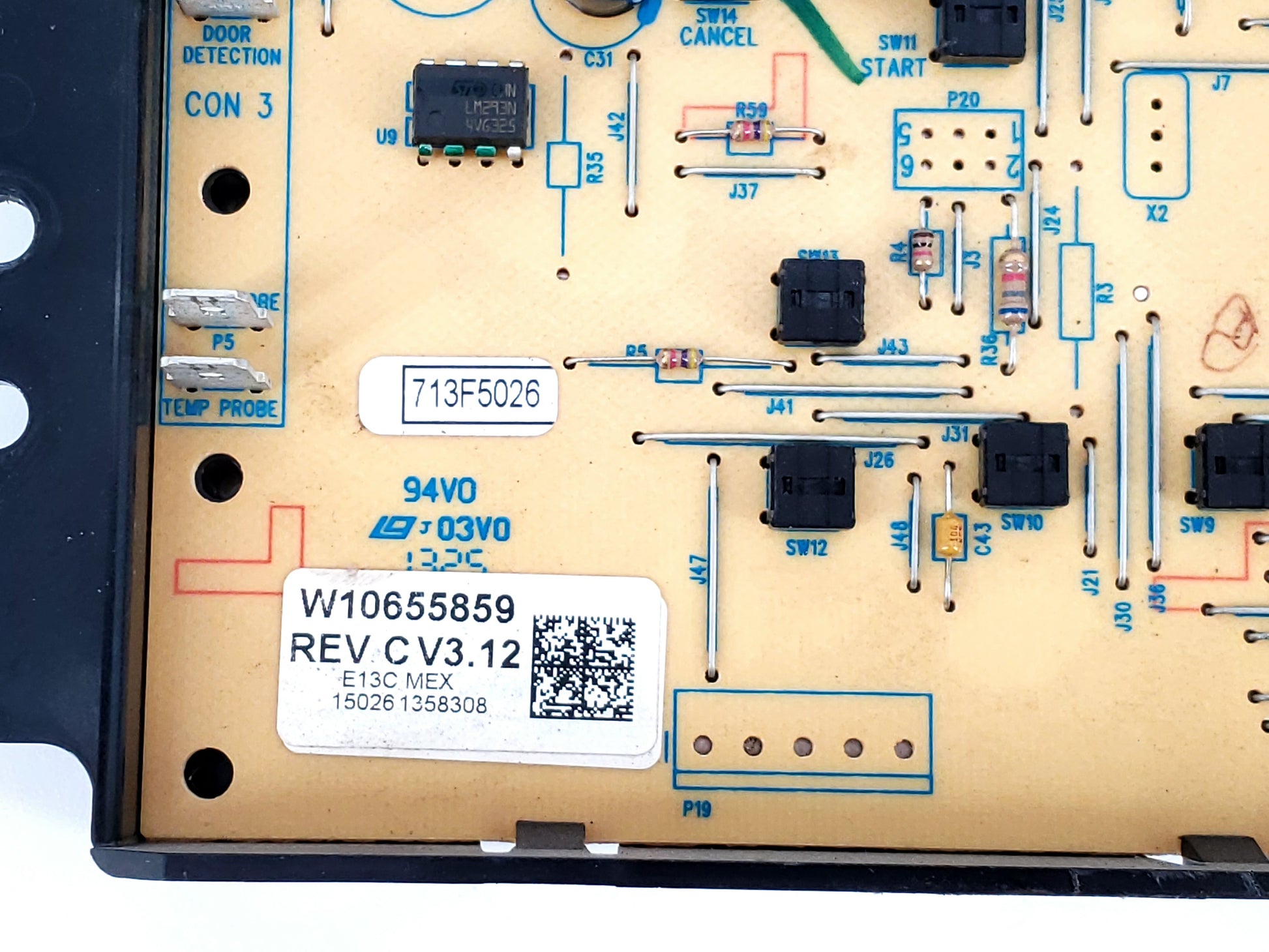 OEM  Whirlpool Range Control W10655859