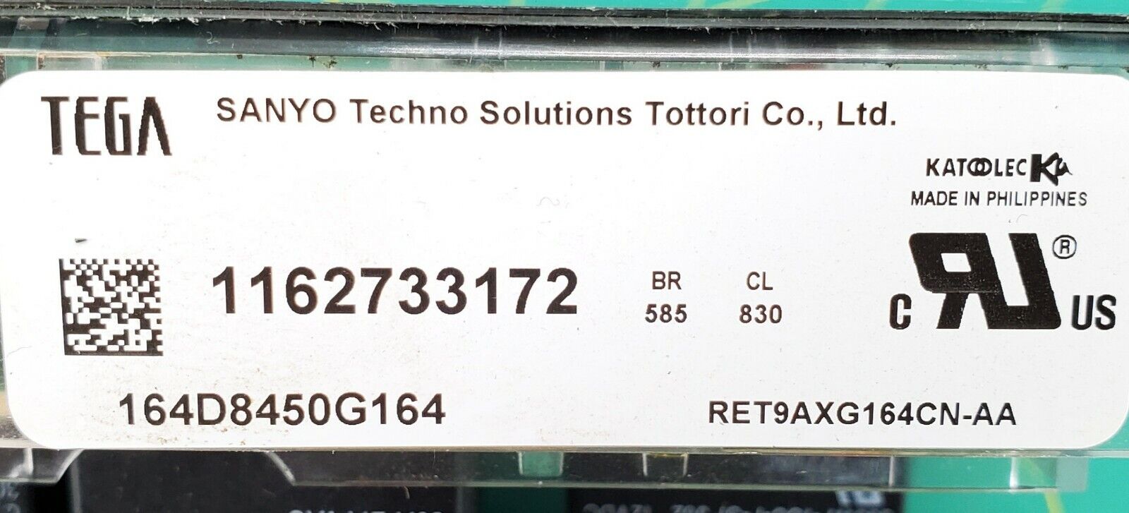 GE GE Range Control 164D8450G164