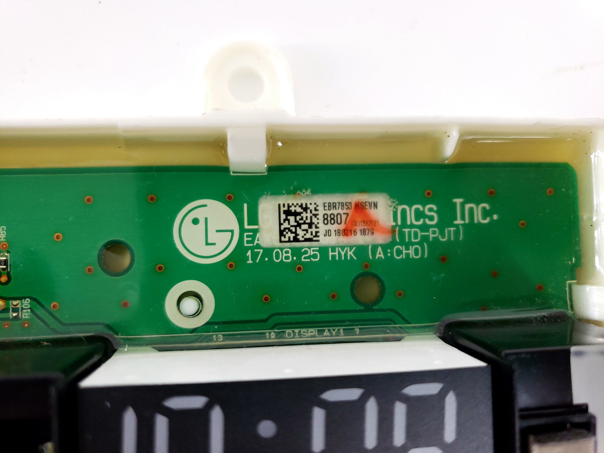 LG Washer Control Board EBR78538807