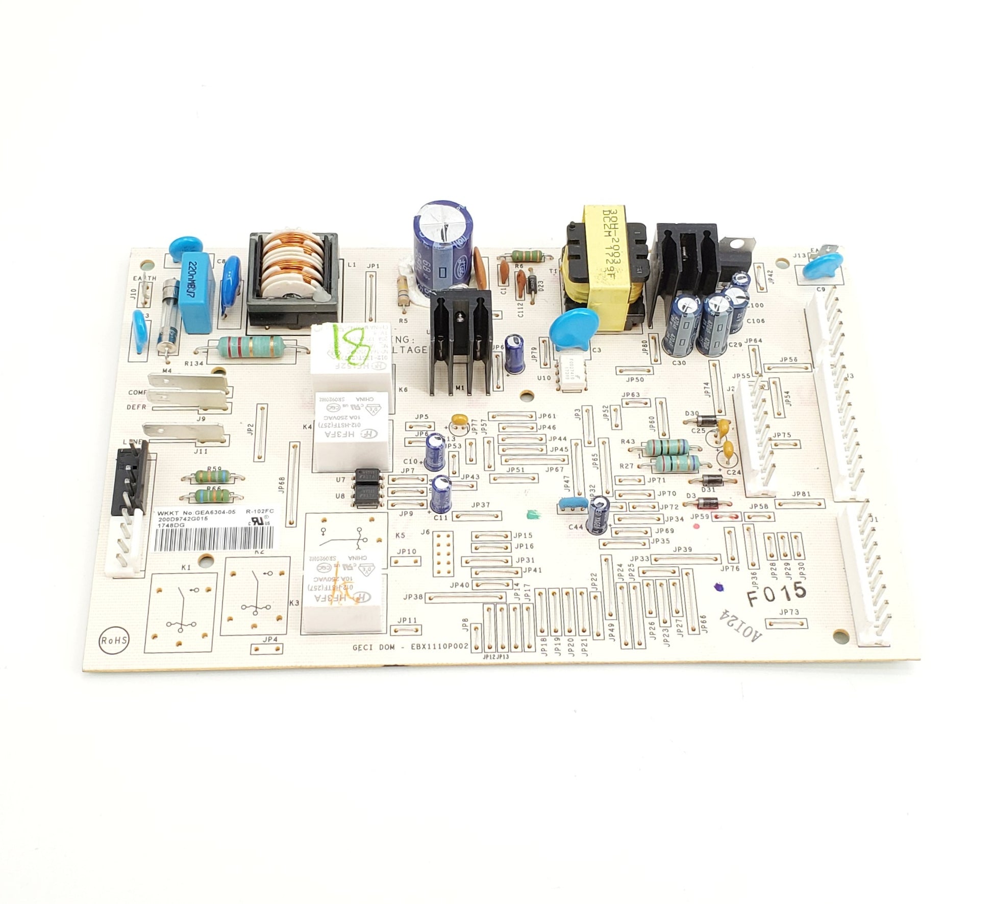 GE Refrigerator Control 200D9742G015